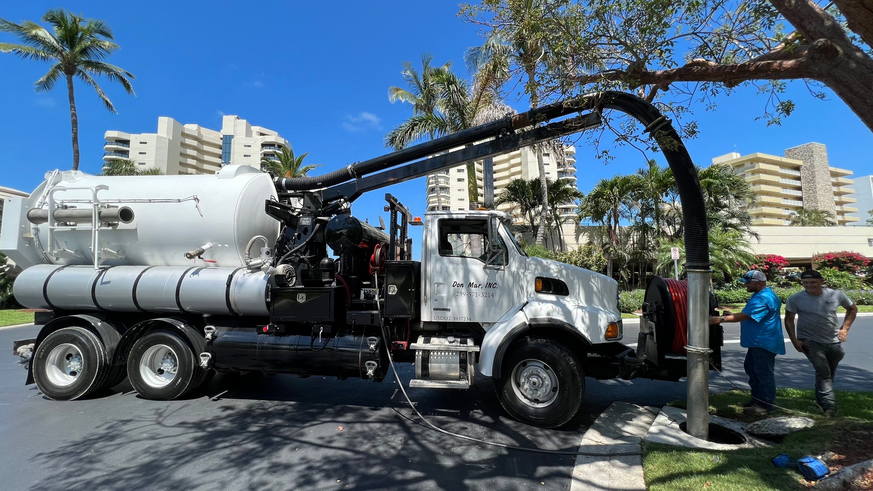 Condo Storm Water System Cleaning and Maintenance by Don Mar, Inc. Storm Water Solutions