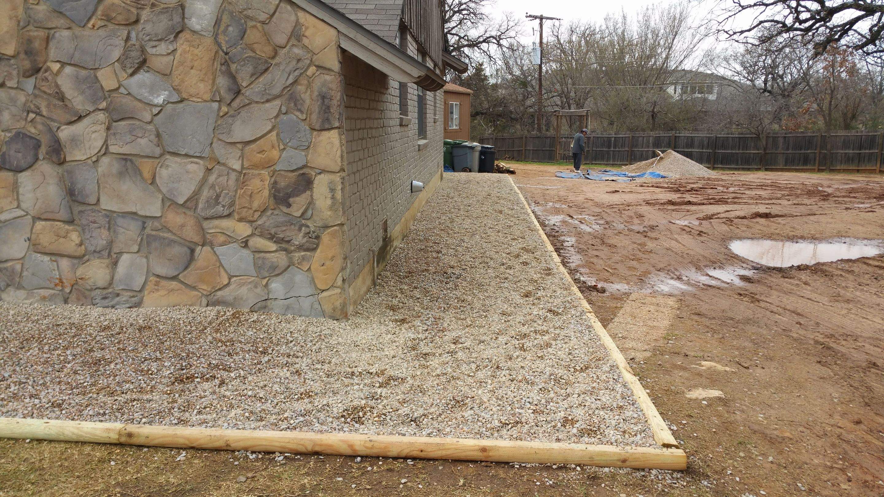 Covered Walkway Patio for a Private School by First United Roofing & Construction
