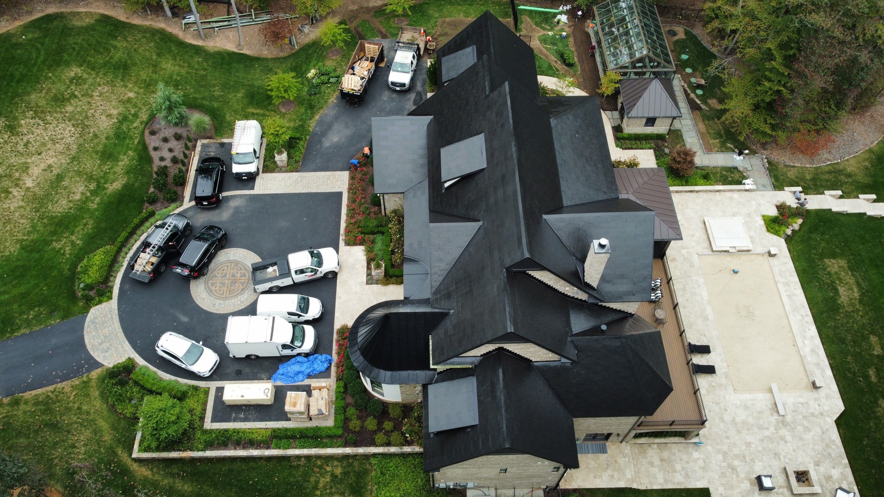 STUNNING Tesla Solar Roof in Virgina by American Home Contractors