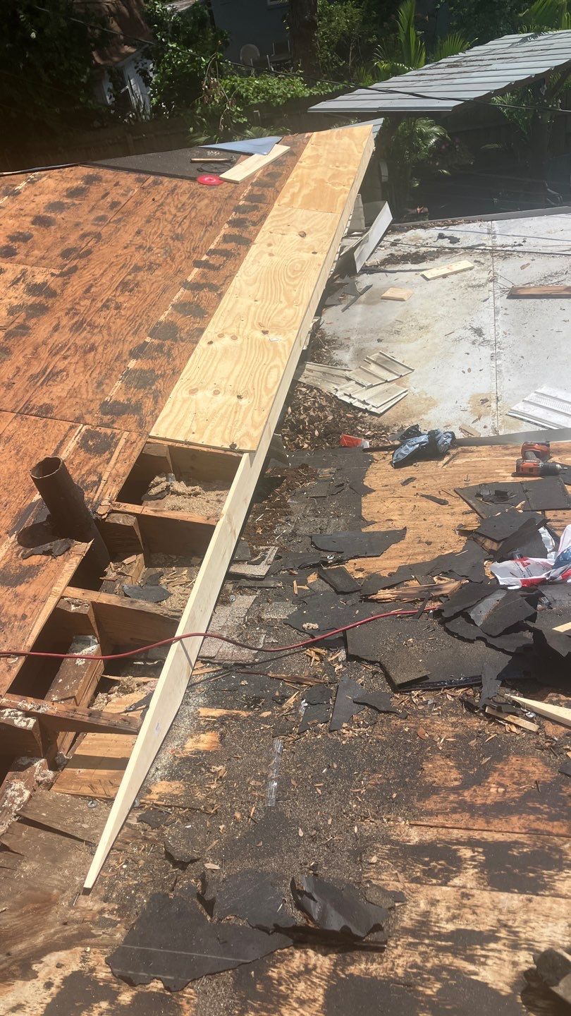 Project in St. Petersburg 33710 by Mitchell Roofing Company LLC 