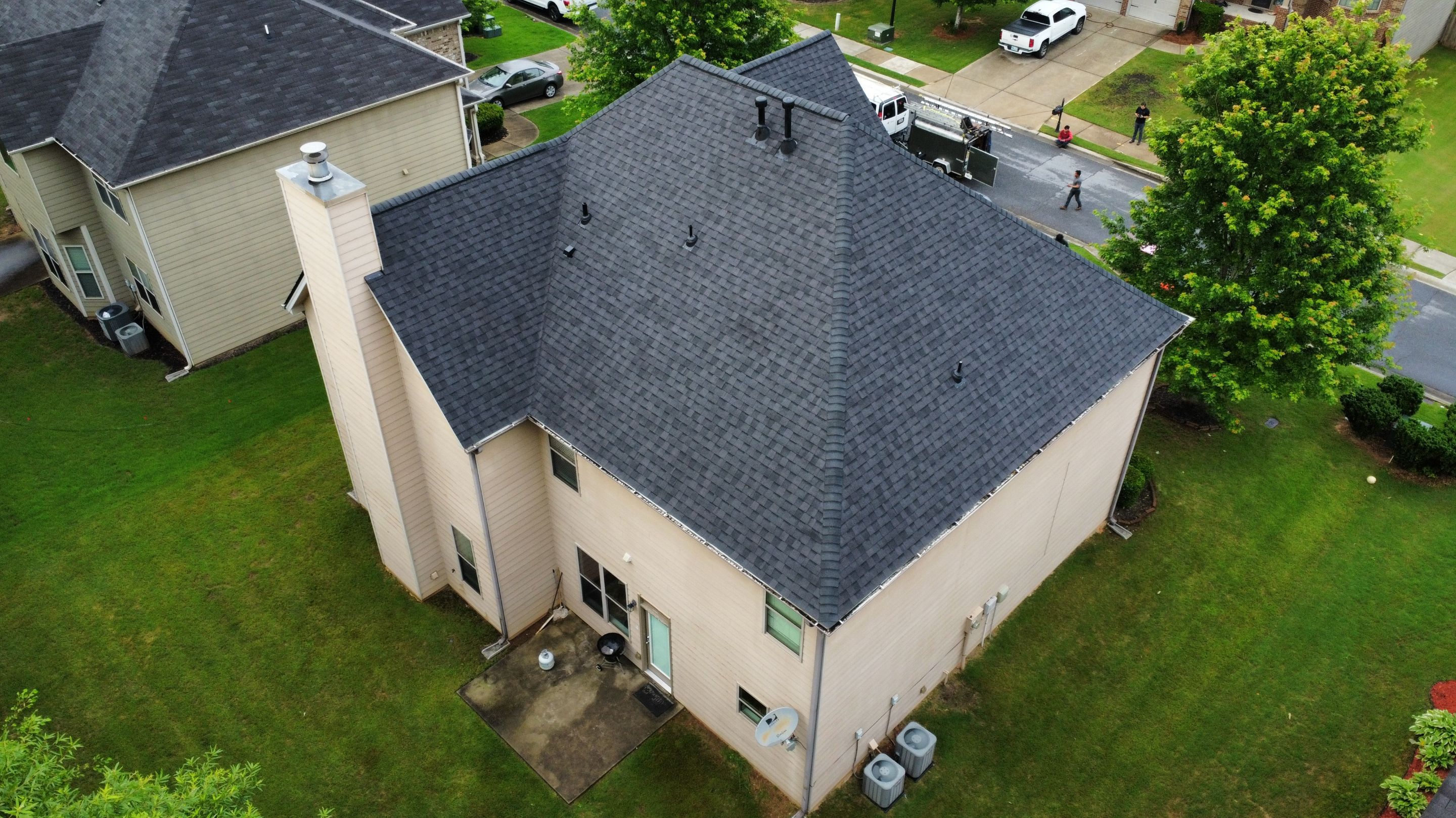 Cumming, GA Roof Replacement CertainTeed Landmark Moire Black by Reset Roofing