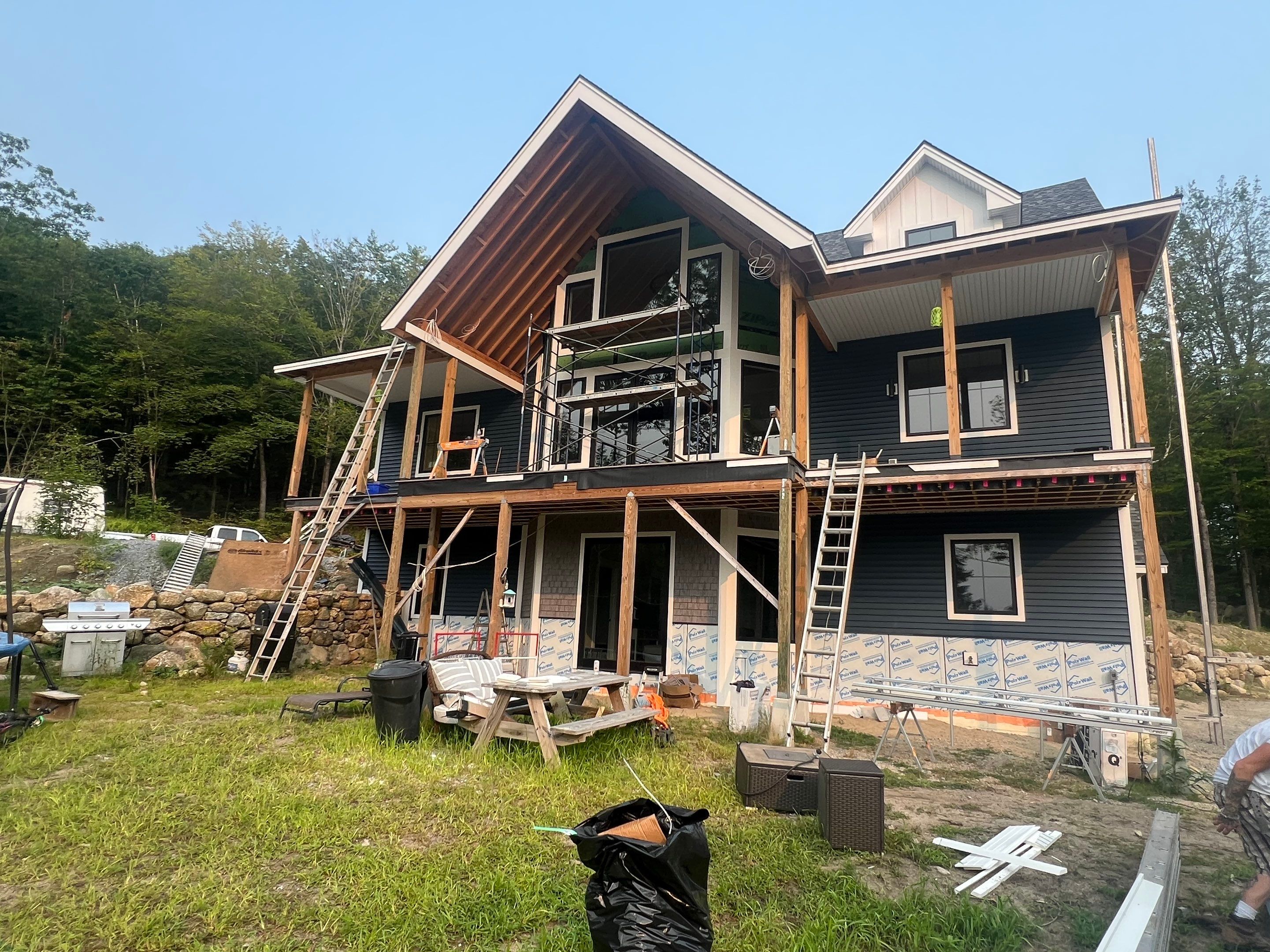 Siding Project in Antrim, NH (UPDATE) by Tall pine roofing