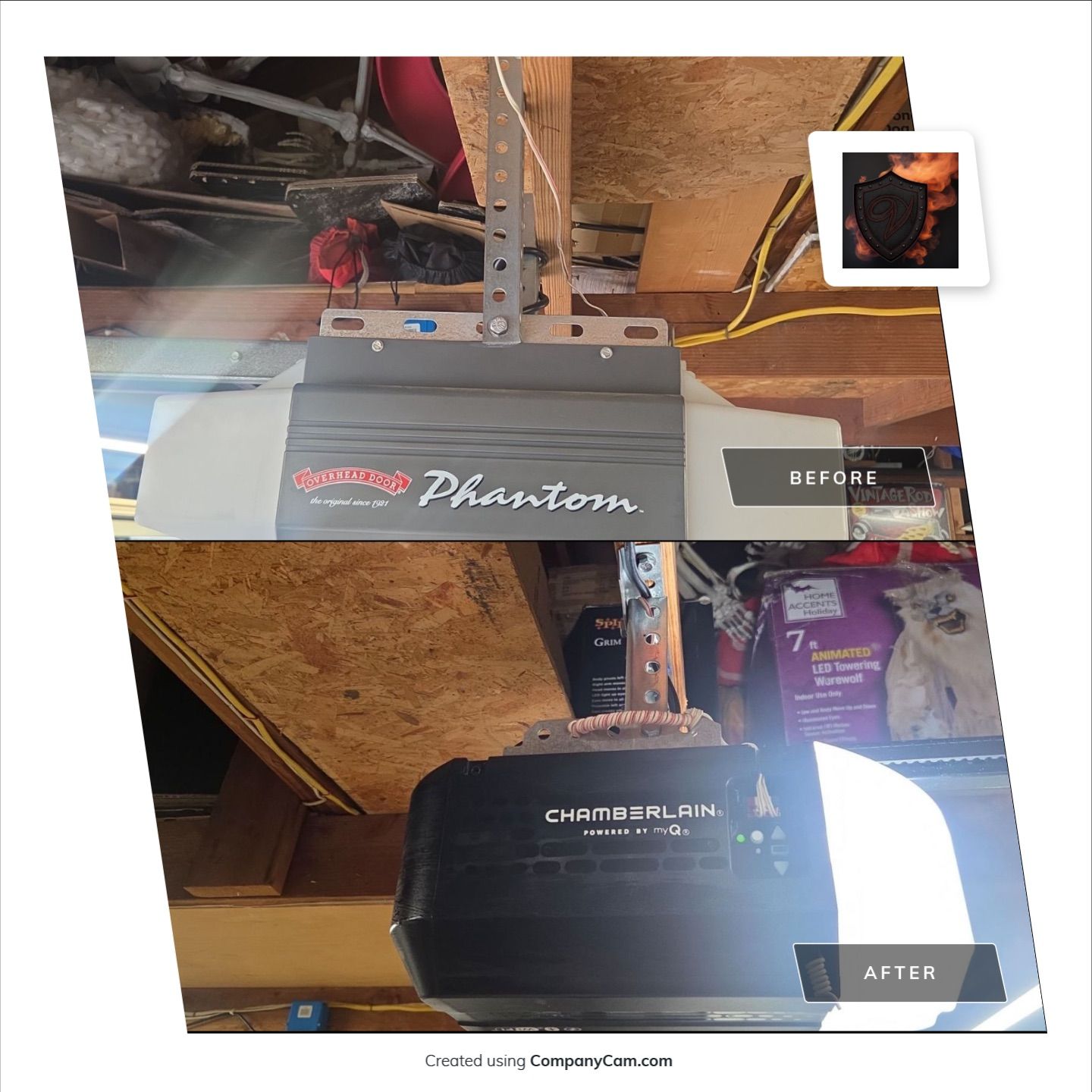 Project in Newark, CA by Valiant Garage Door