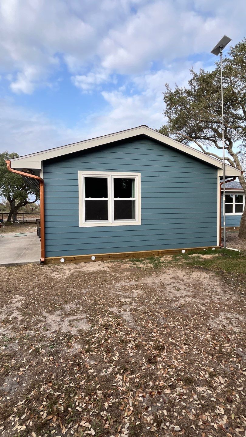 Customized Cabin by Bayfront Roofing and Construction