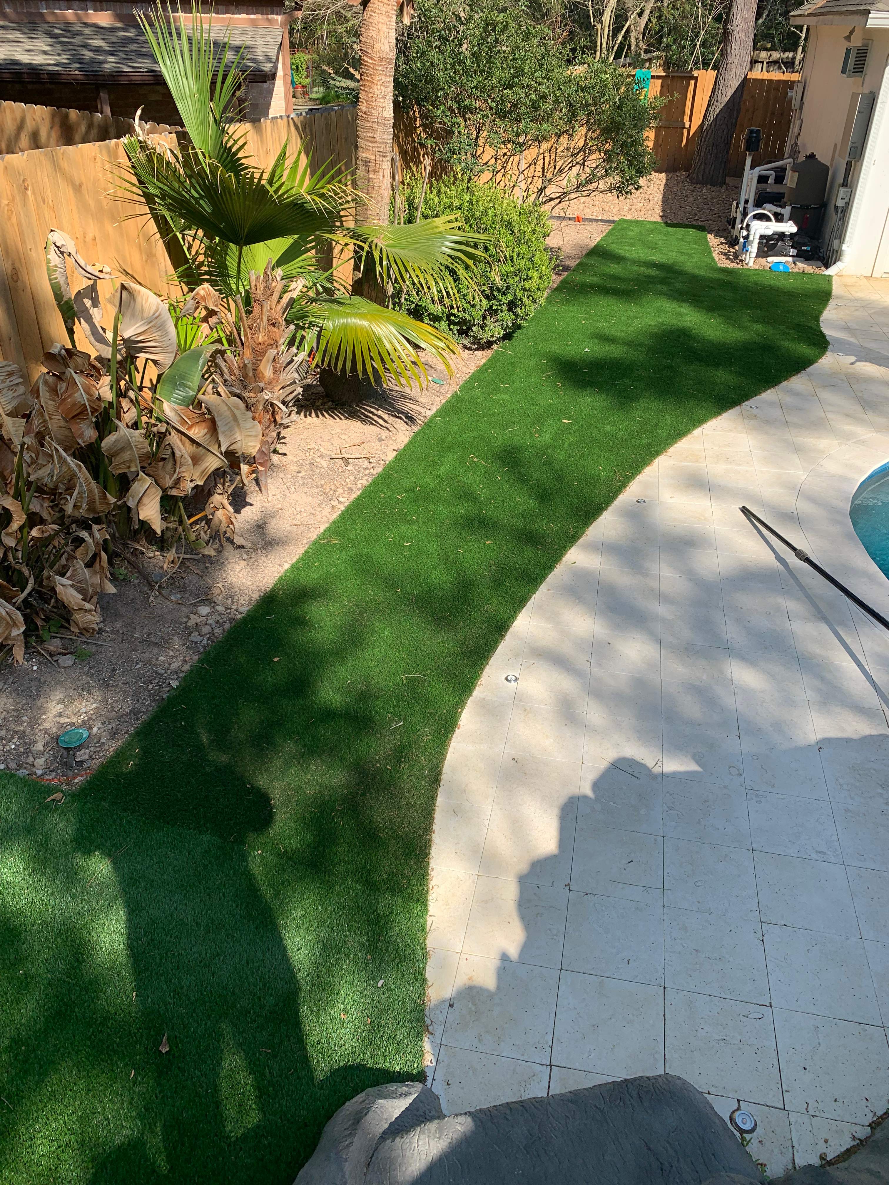 π§π‘ Project Spotlight: From Garage Flooding to Poolside Paradise for Mr. Stewart by Texas Urban Elements