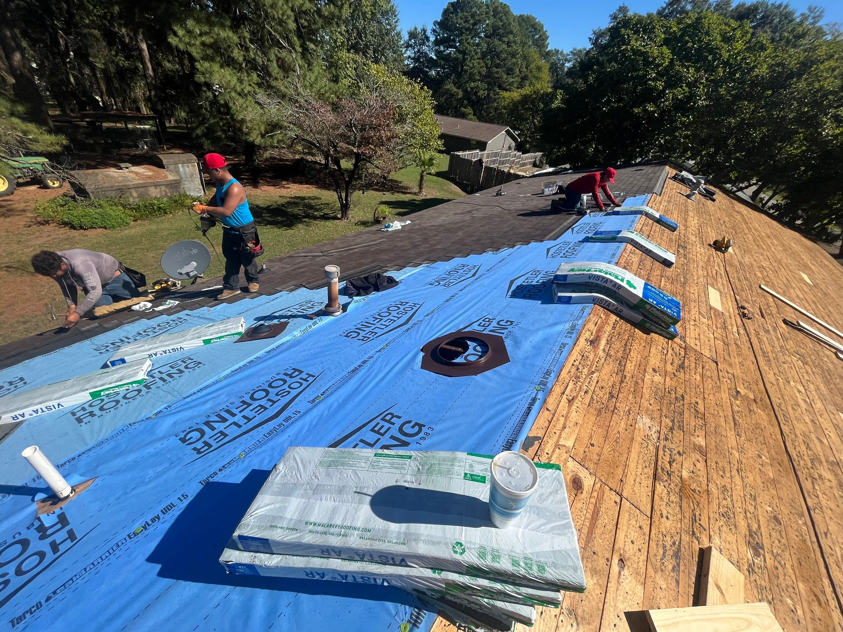 Residential Roofing Repair using Malarkey Vista by Hostetler Roofing