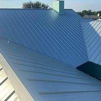 24ga 1" Nail-Strip Mill Finish by Total Roofing System The Metal Roof Experts