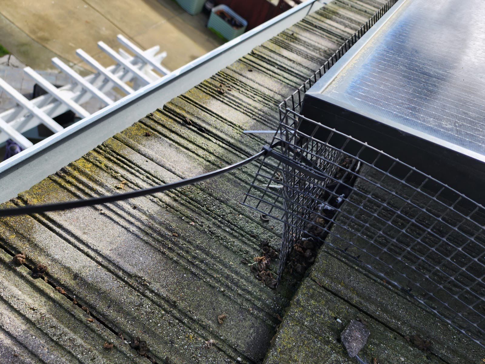 Solar Panel Bird Proofing using Critter Guard Mesh-Flat tile by All One Solar Shine