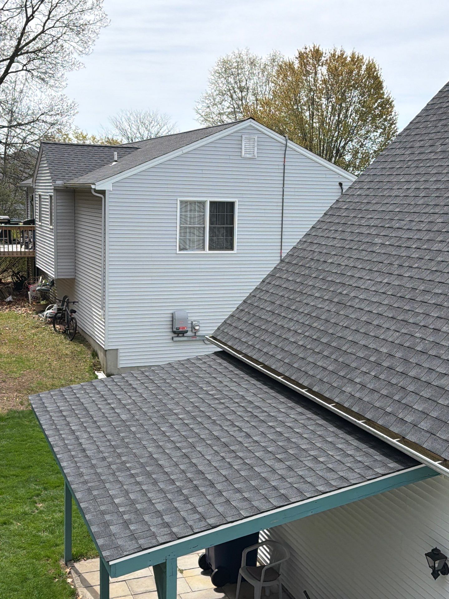 DiGiorgi installs asphalt shingles at Ansonia customer home! by DiGiorgi Roofing and Siding Inc