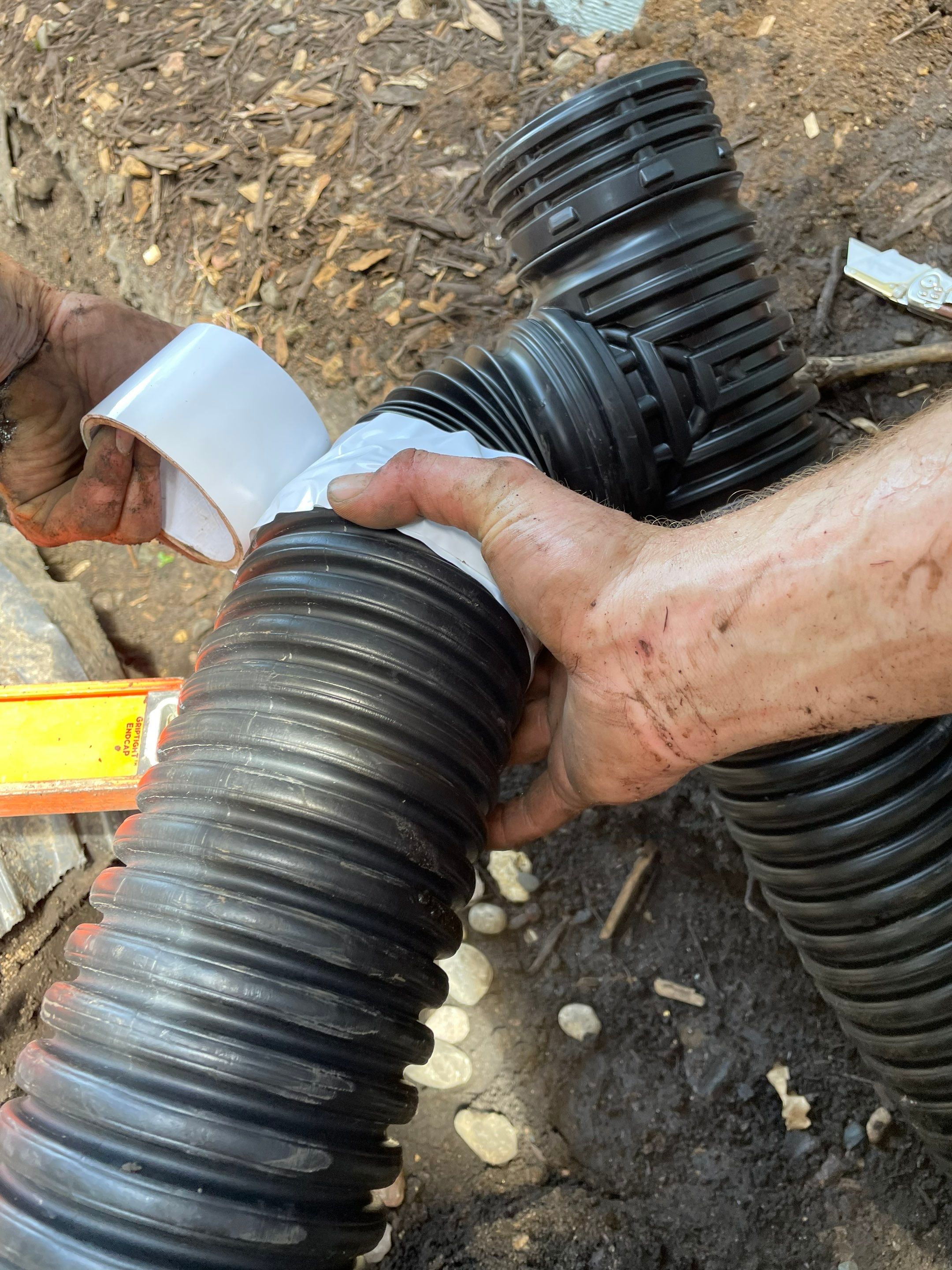 Peter's French Drain and Roof Runoff System Upgrade by Waterproofing Northeast