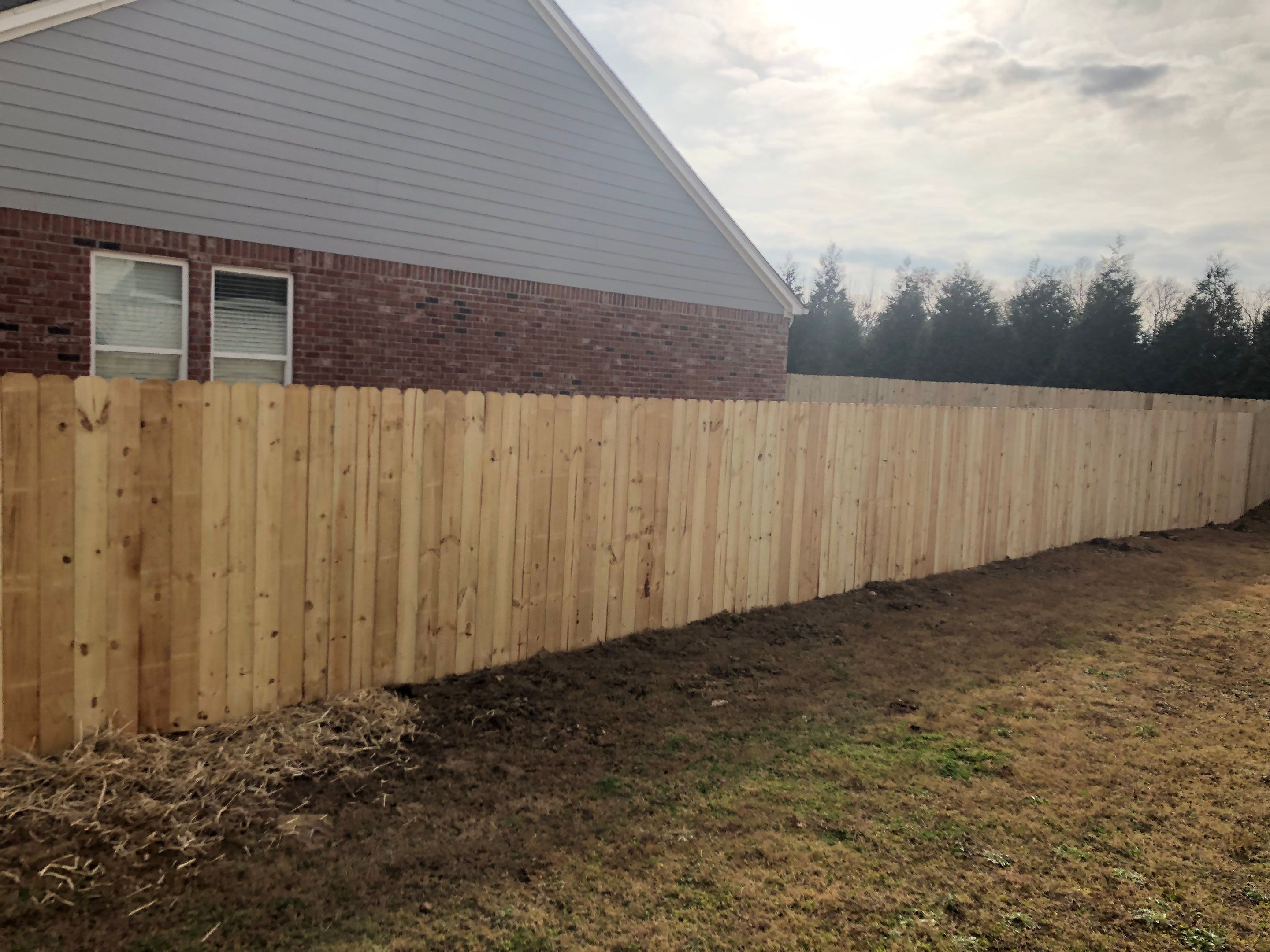 Tannehill Privacy Fence by Pillar and Pine