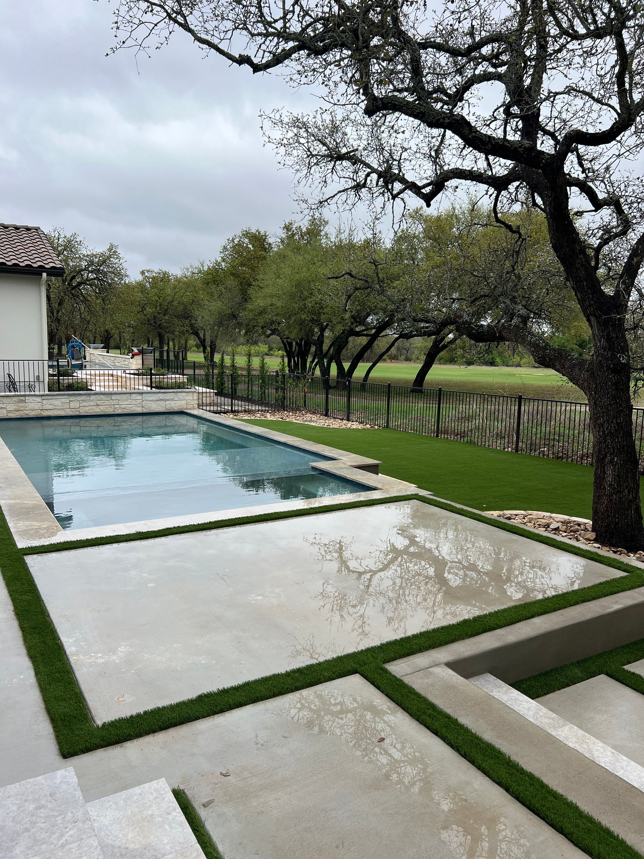 Synthetic Turf Installation using Kora Pro by Turf Concepts