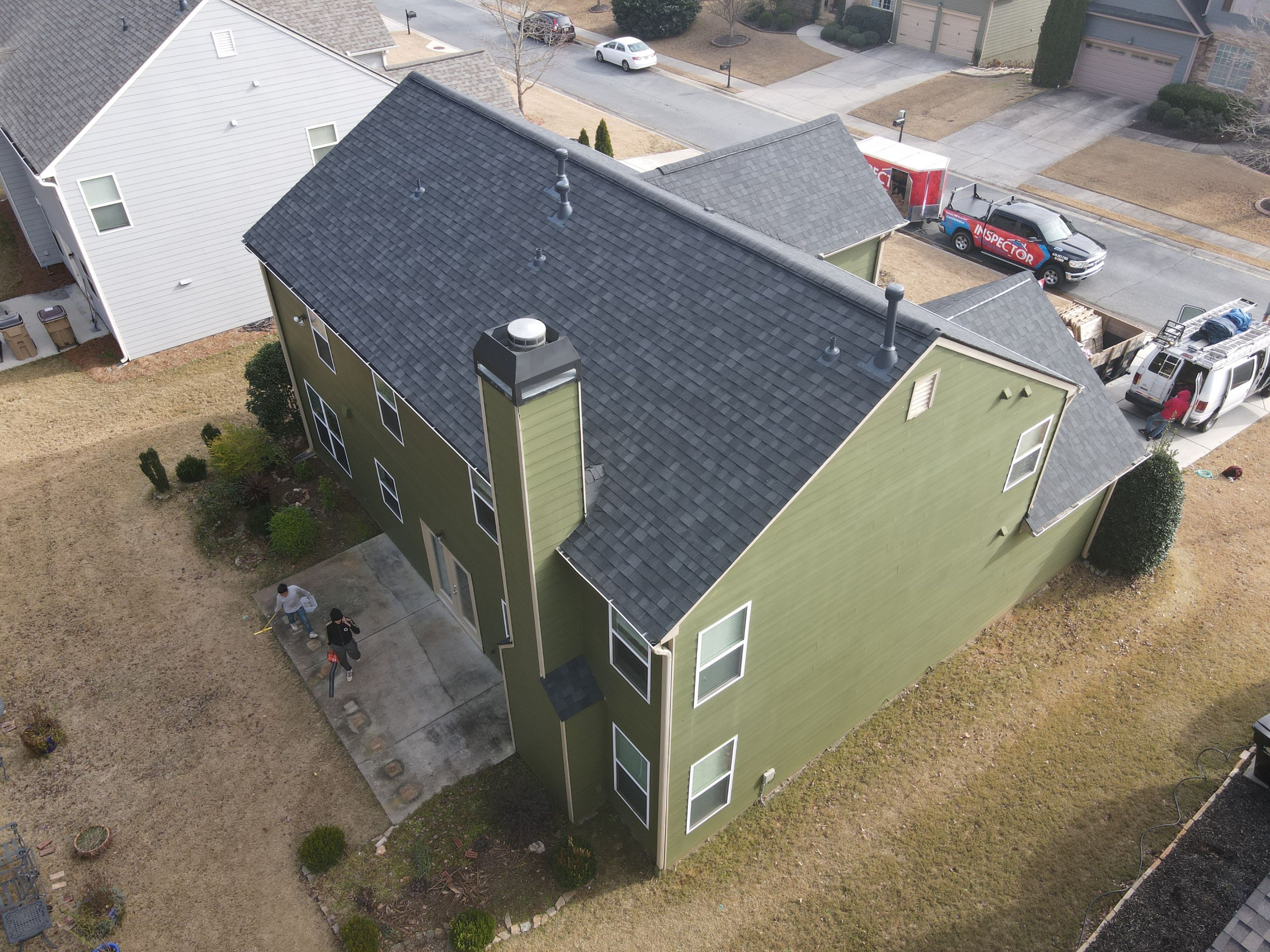 Residential Roofing Installation using Atlas  by Inspector Roofing and Restoration