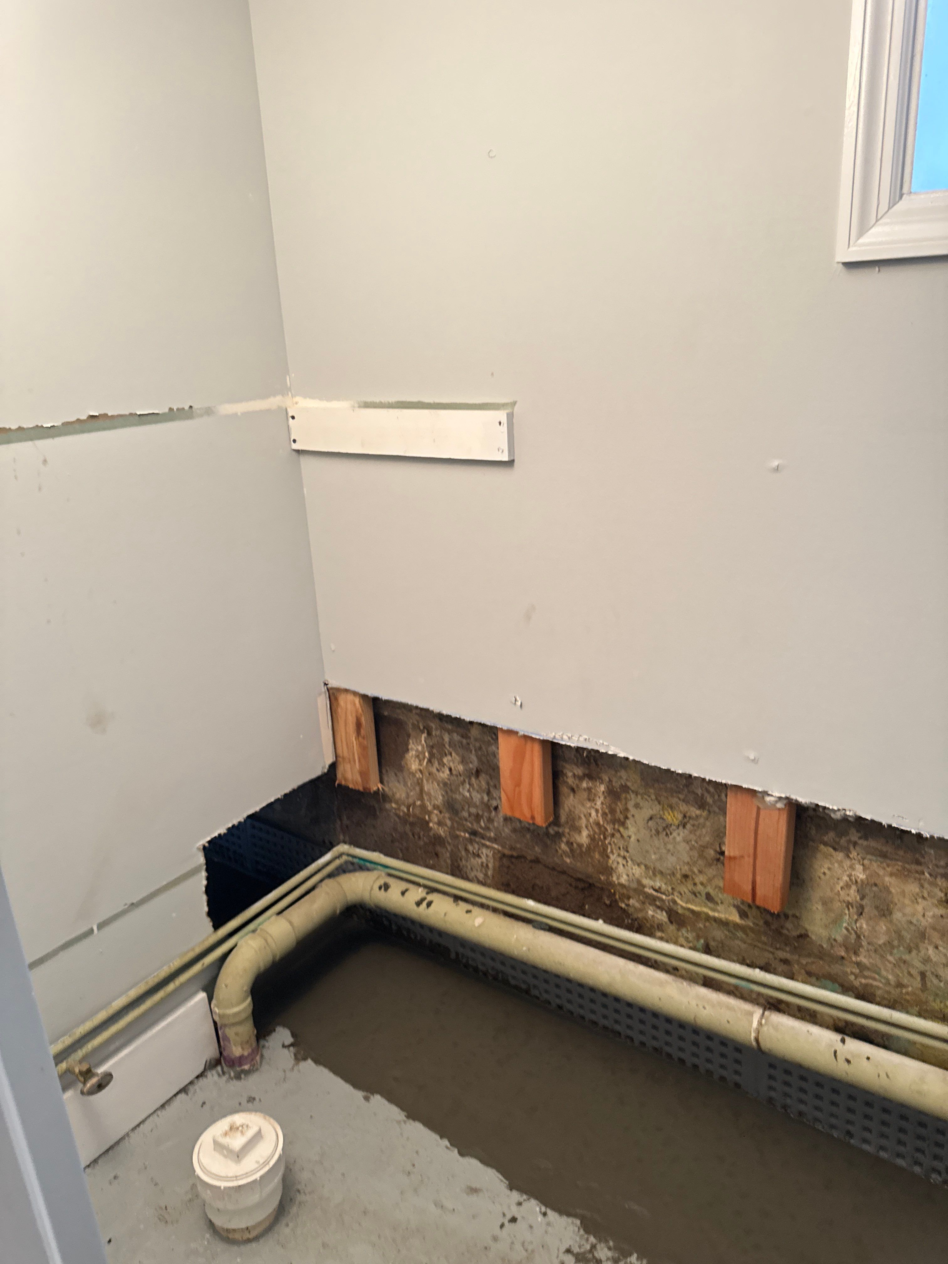 Interior French Drain West Orange NJ by Pure Service Pro, LLC 