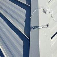 24ga 1.5" Mechanical seam Dove Gray  by Total Roofing System The Metal Roof Experts