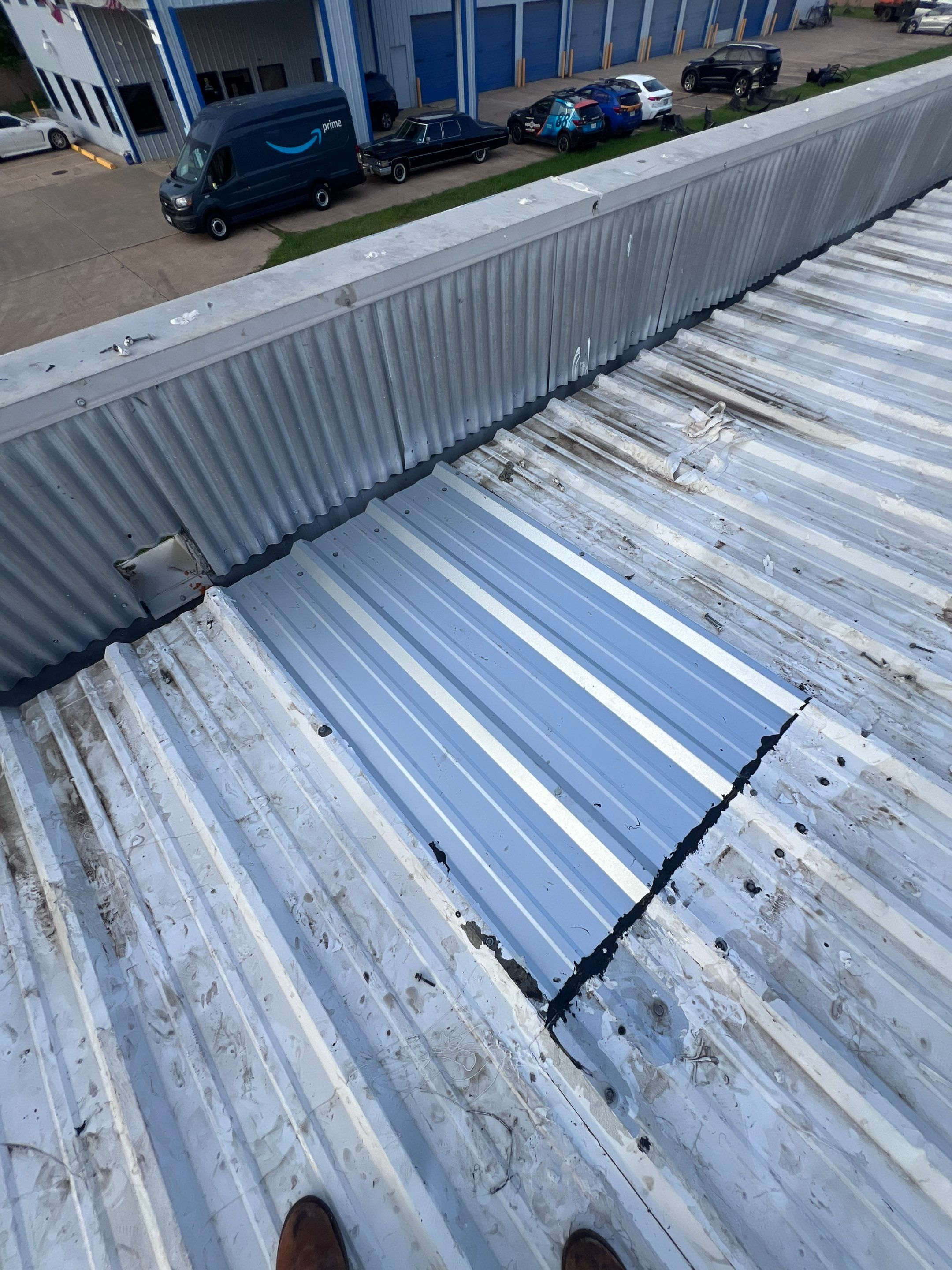 Commercial Roofing Repair using Metal by Roof Repair Company