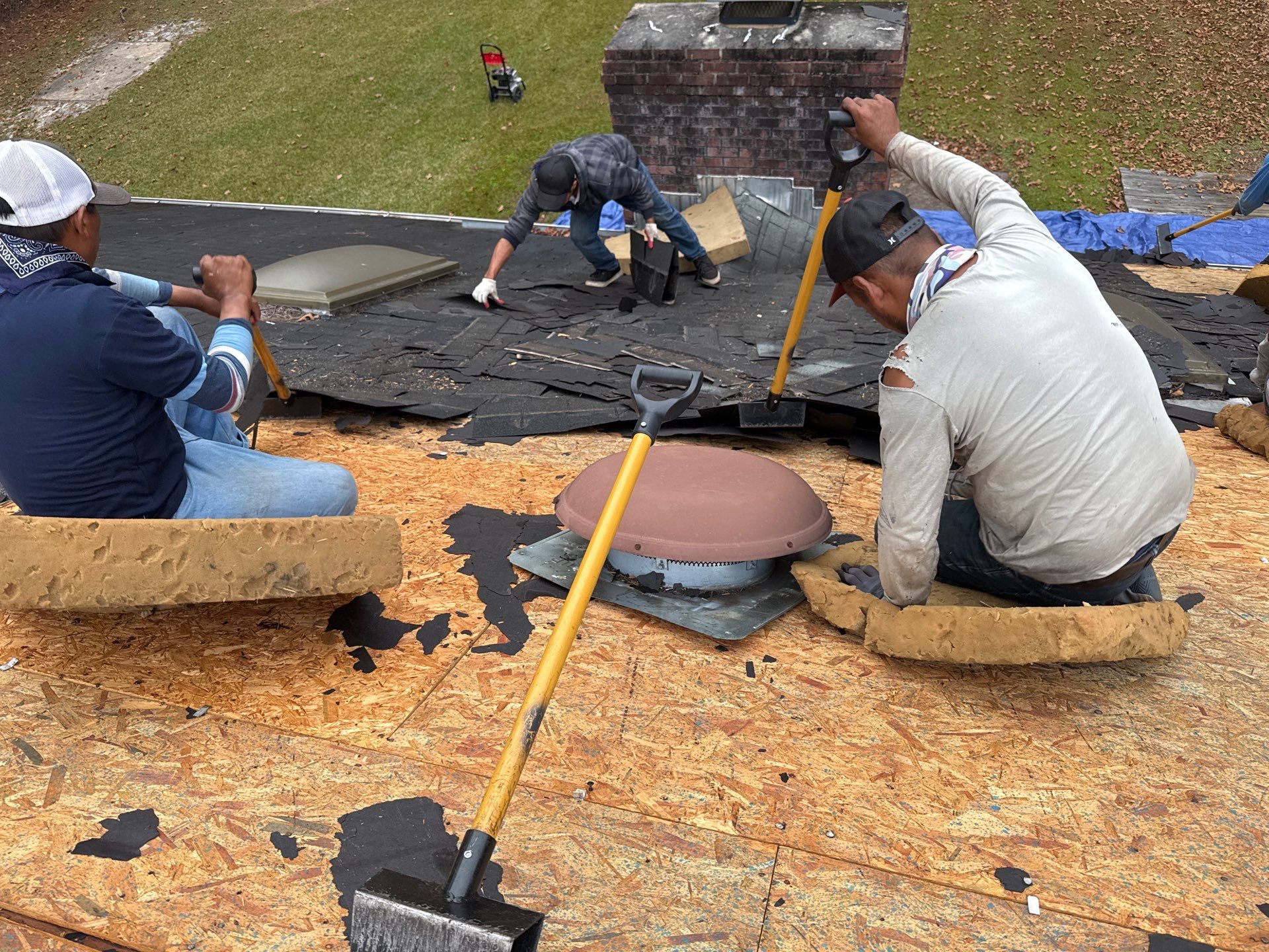 Residential Roofing Installation with Repairs  by Karcher Roofing & Construction