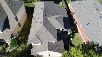 Malarkey Vista AR Weathered Wood Plus | Roof Replacement | Austin, TX by Kstylez Roofing & Construction