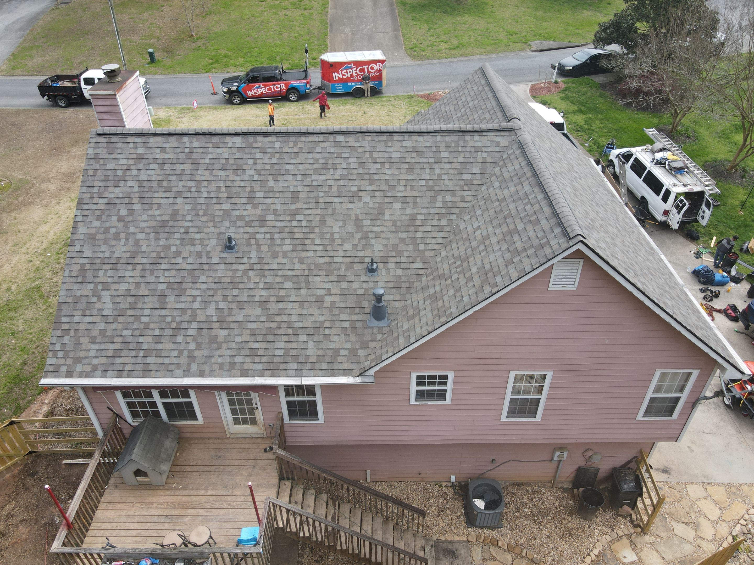 Residential Roofing Installation using Owens Corning by Inspector Roofing and Restoration