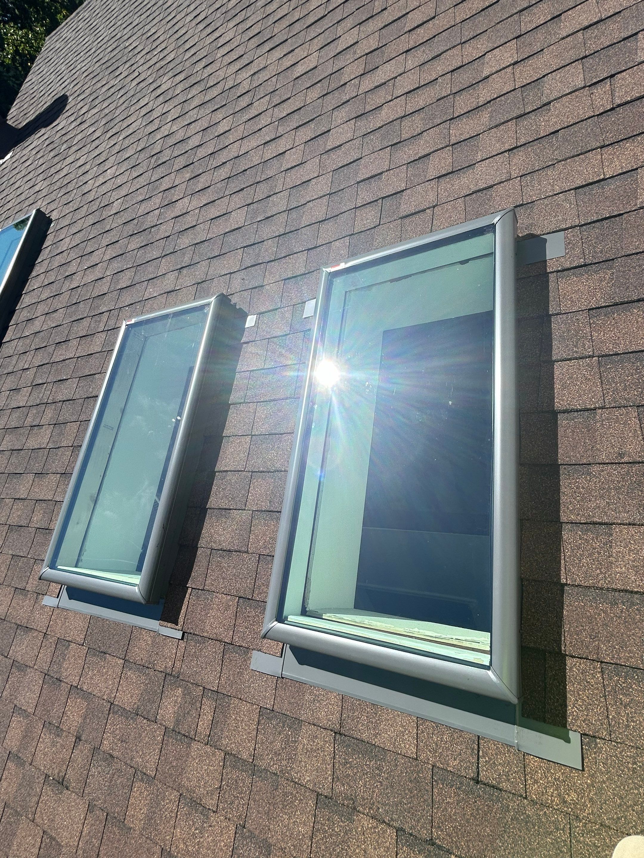 Montclair: Roof Installation with CertainTeed Landmark Designer Shingles in Burnt Sienna by RM Banning, Inc.