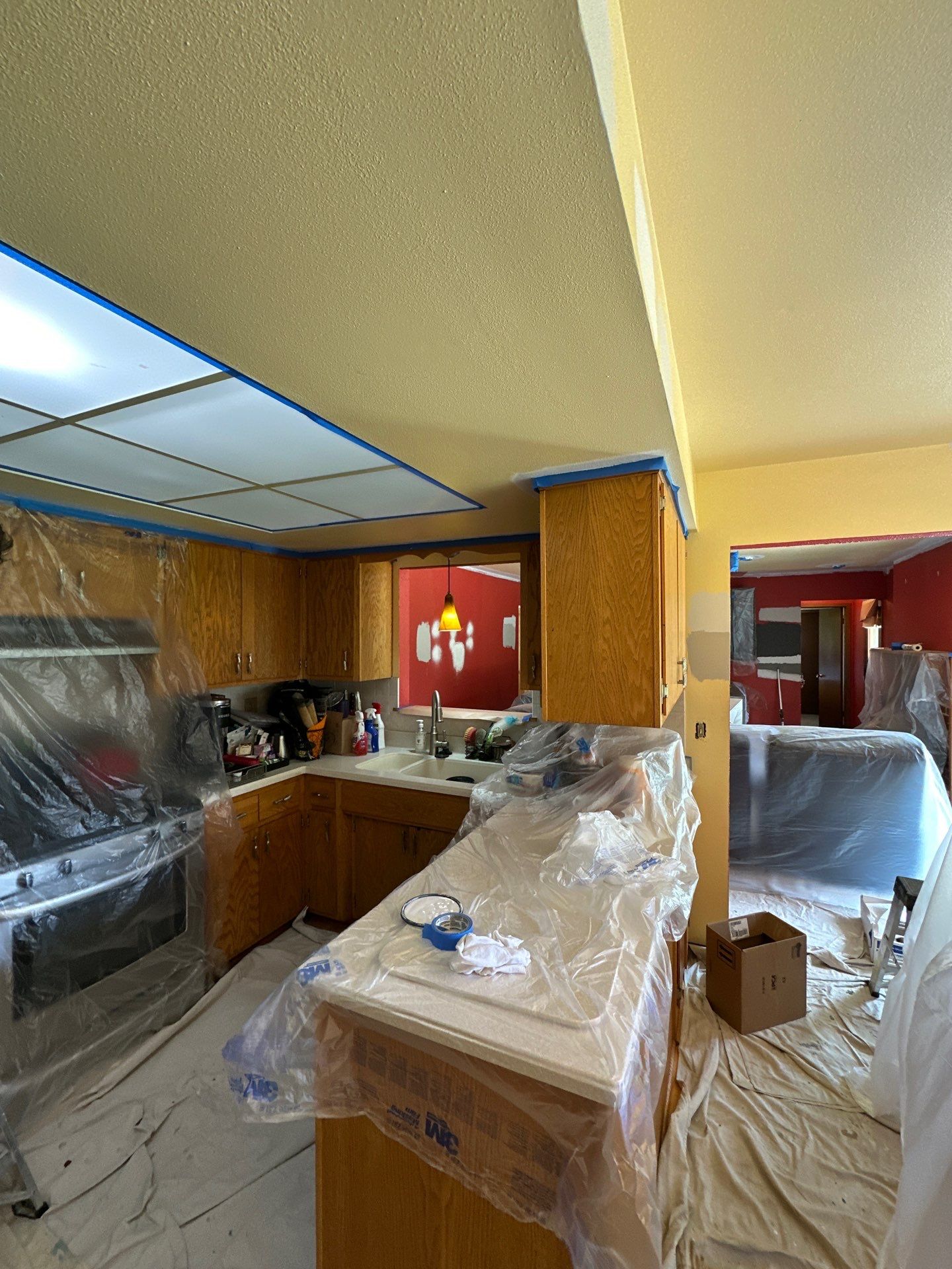 Interior Residential Painting and Color Update in Brown Deer by OCS Contracting Services