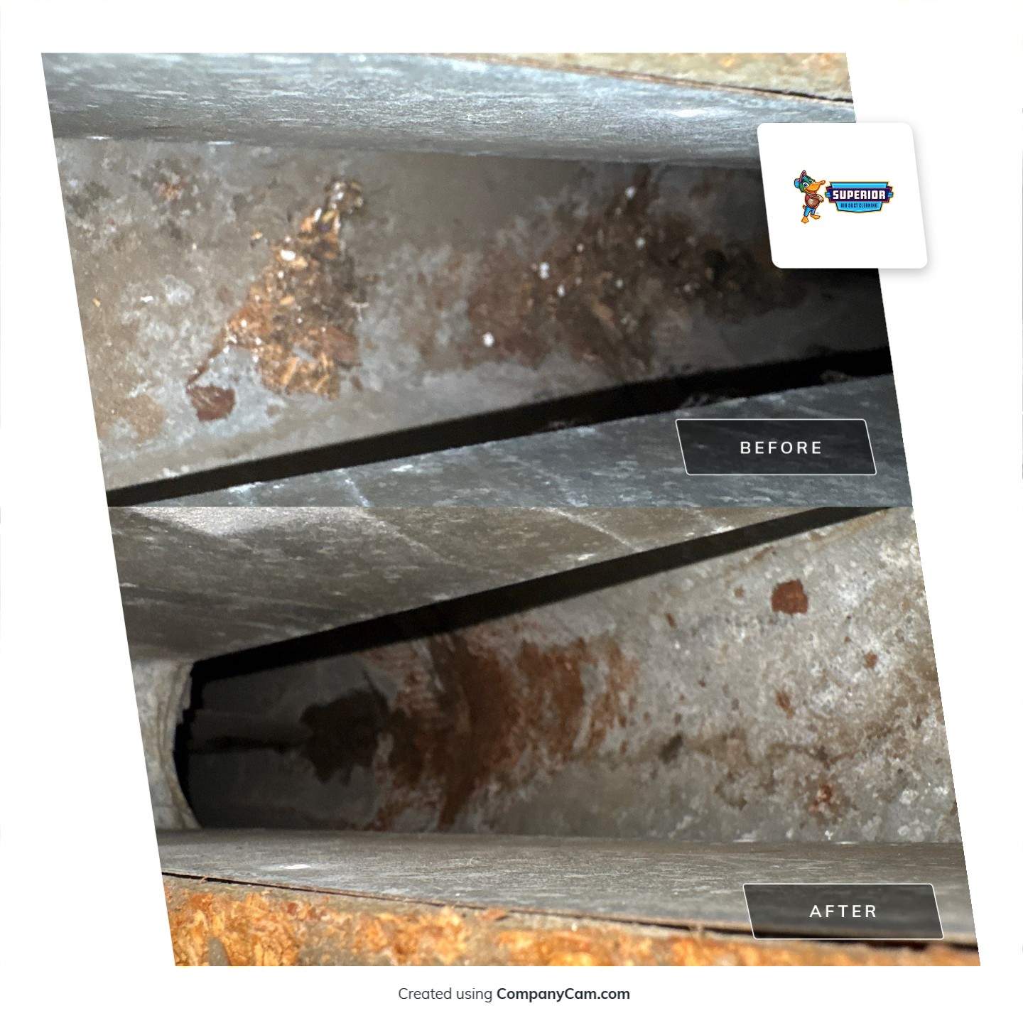 Air Duct Cleaning With a Vacuum Truck in Rochester, PA by Superior Air Duct Cleaning