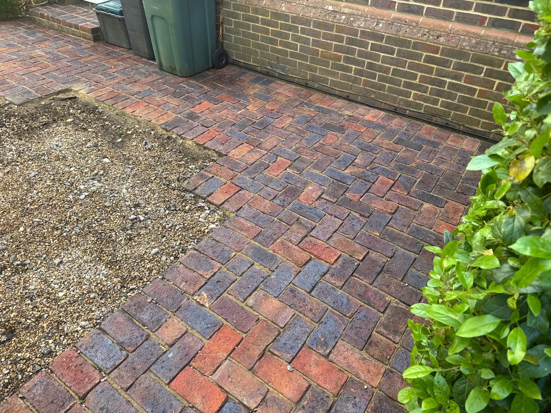 Patio Clean using 18inch Whirlaway FSC by Ges Exterior Cleaning ltd