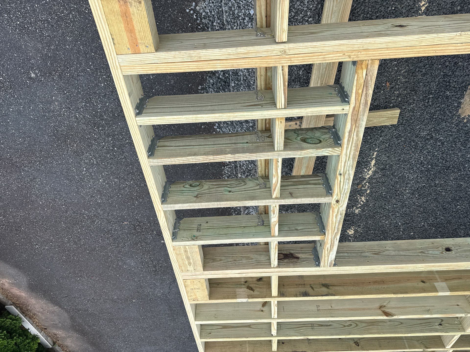 new deck with cable rails in Montclair NJ by deck guardian