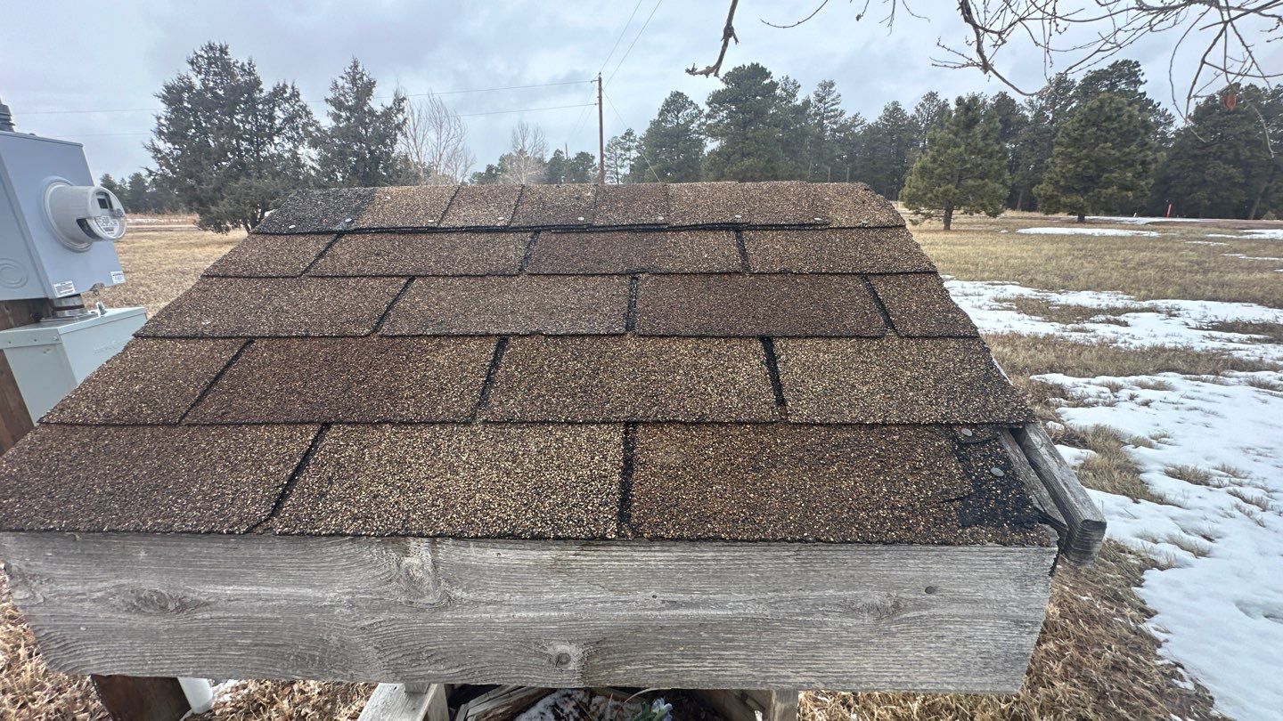 Residential Roofing Installation using Atlas Pinnacle Impact Weathered Wood by Blue Peaks Roofing LLC 