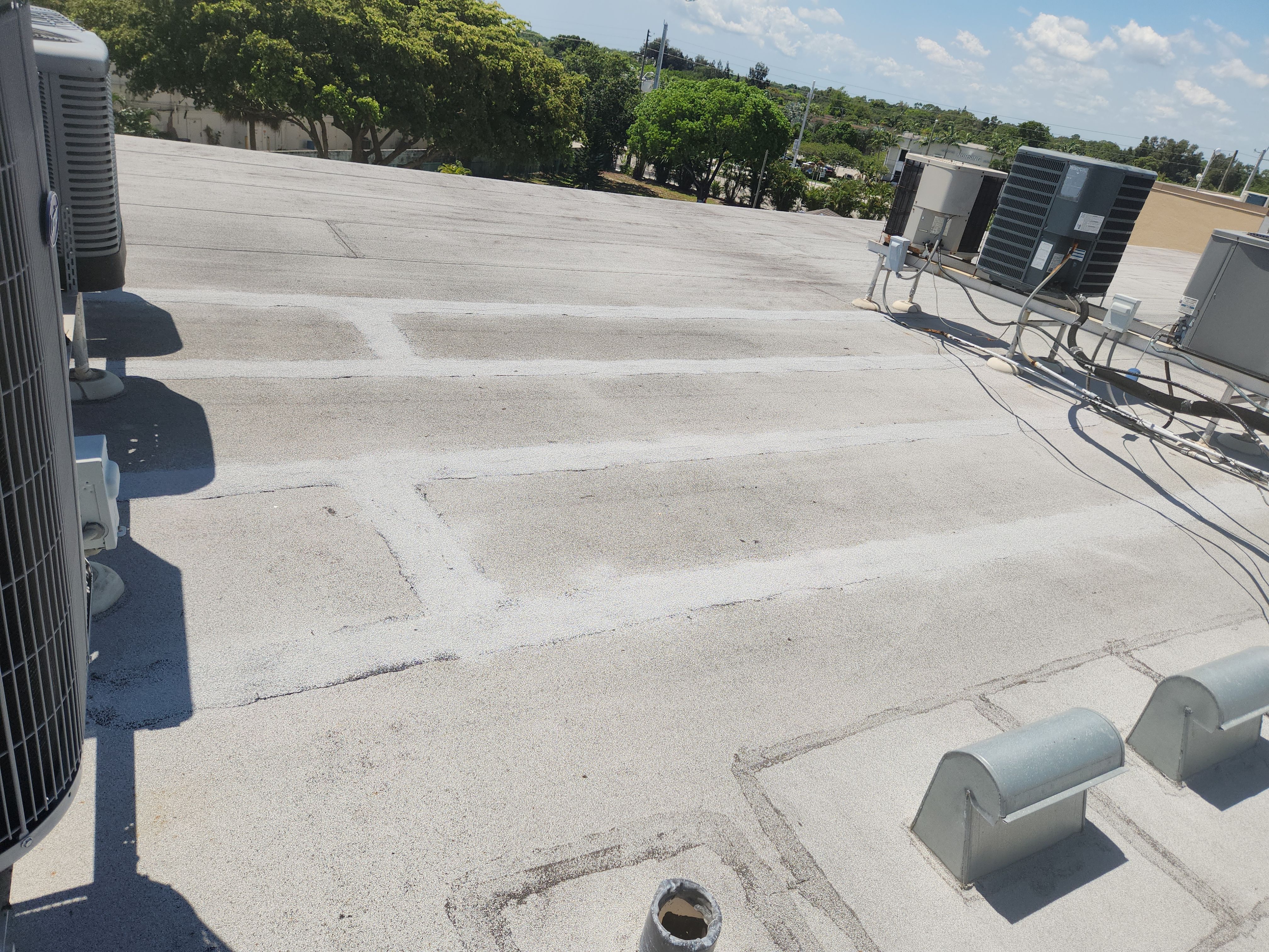Commercial Roof Repair using Certainteed Flintlastic SA Roofing System by Aastro Roofing