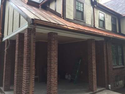 Porch/Deck Construction using AZEK