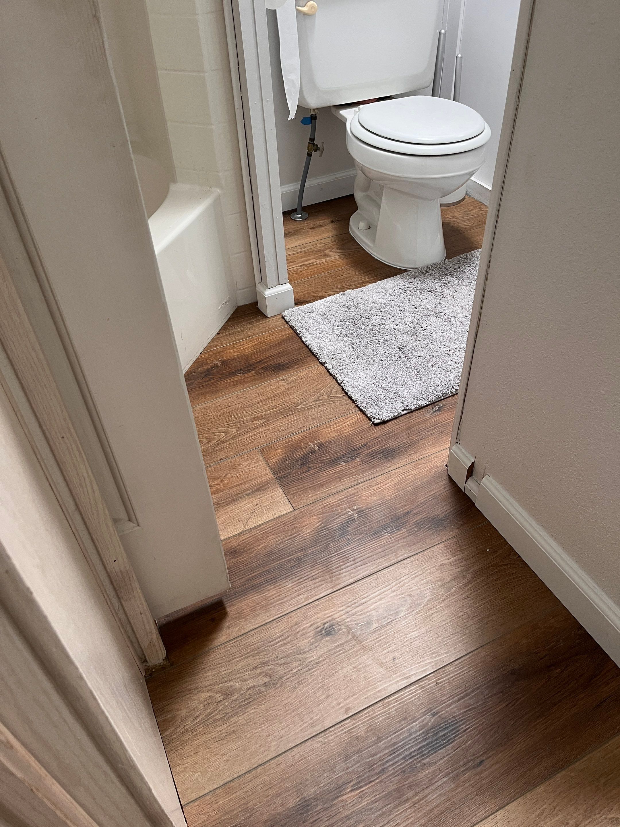 Flooring Installation using Luxury Vinyl Plank by Footprints Floors of Chandler 