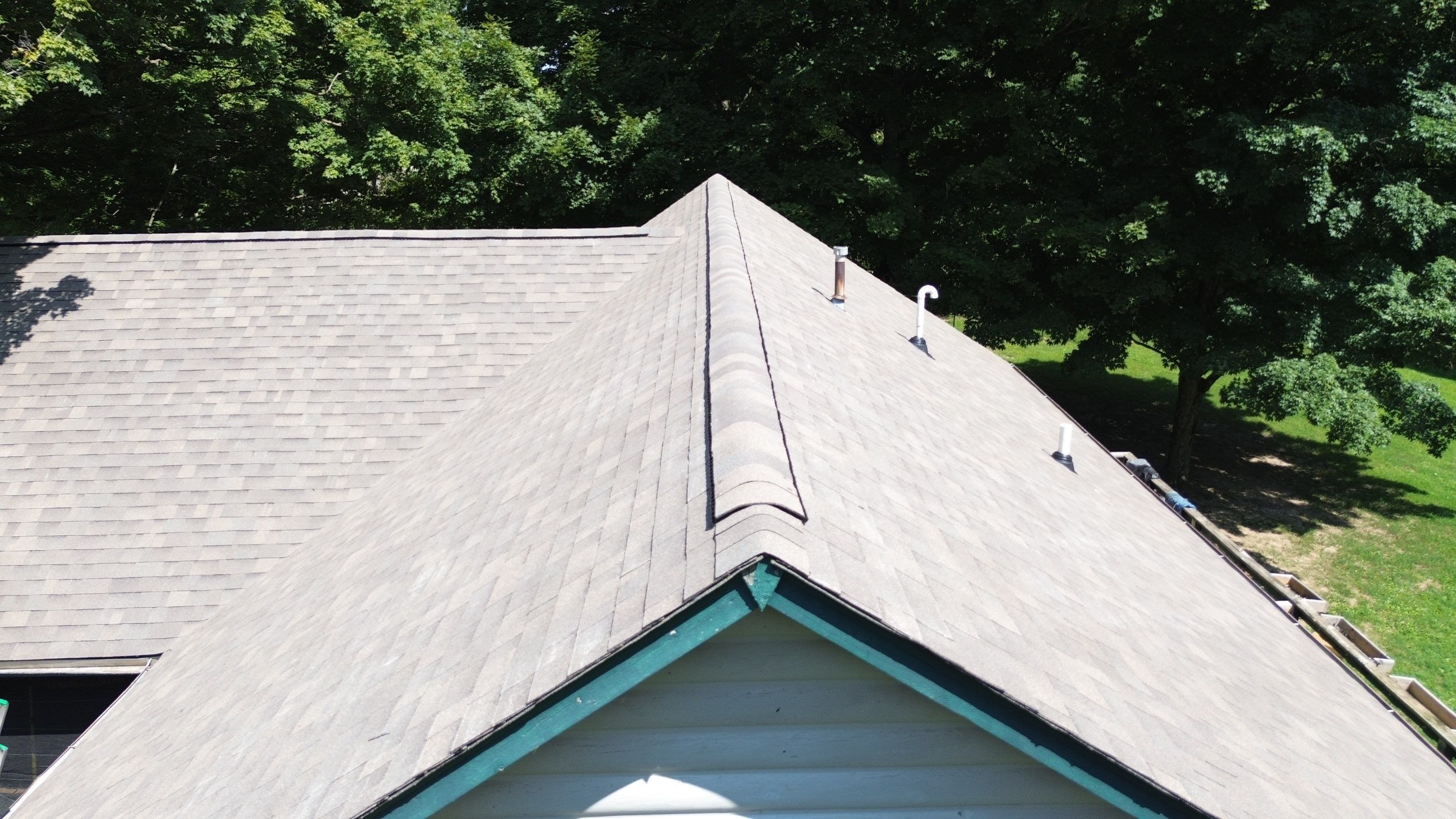 Project in Morgantown by Moss Roofing