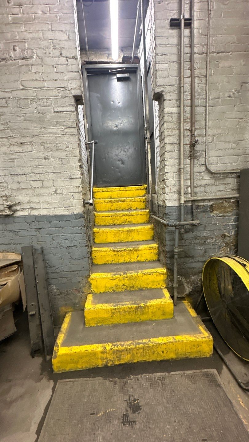 Industrial Grey Grit Project in Mars by Floors in a Day, Inc