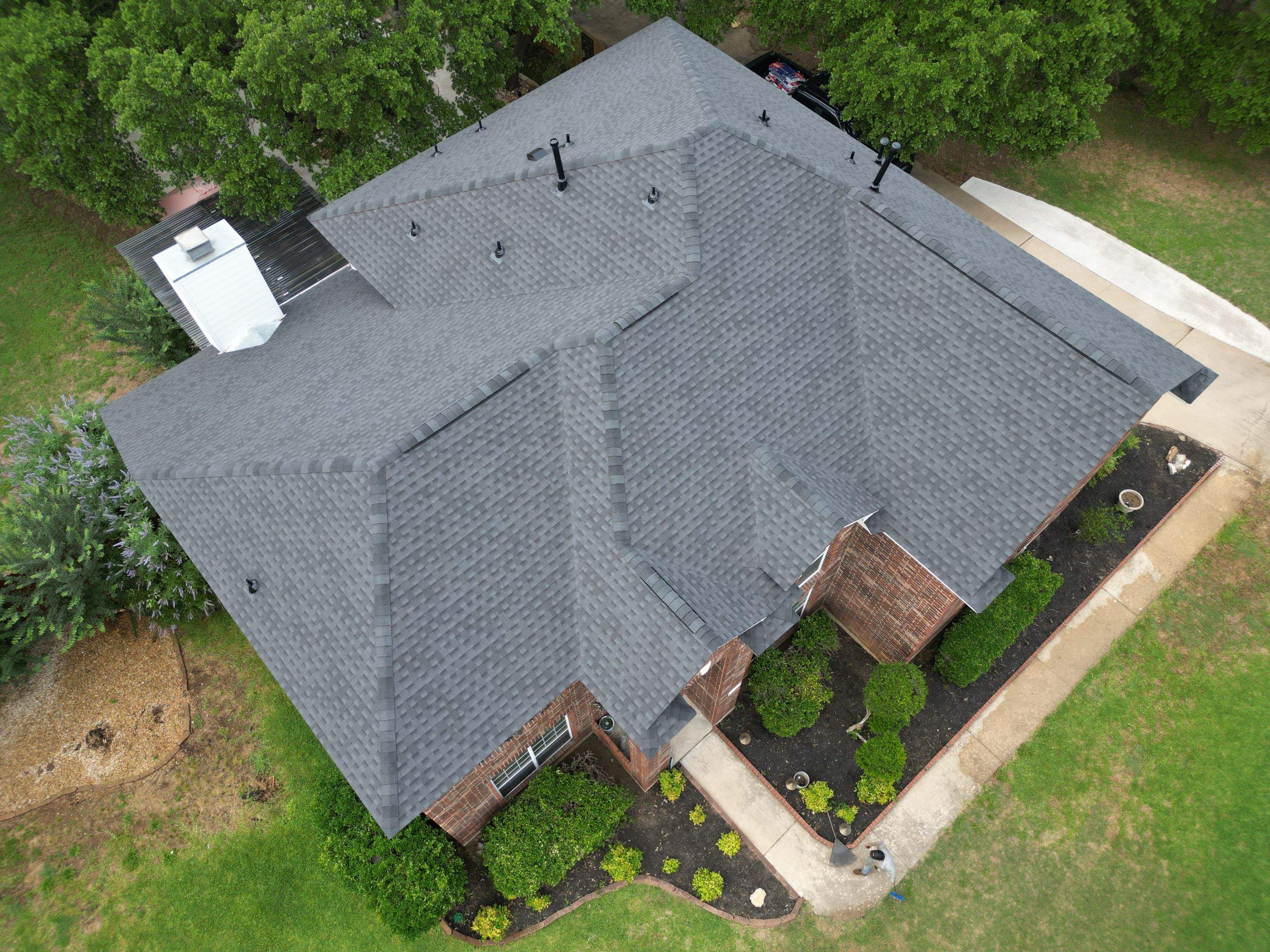 Charcoal - GAF Timberline HDZ by RoofsOnly.com