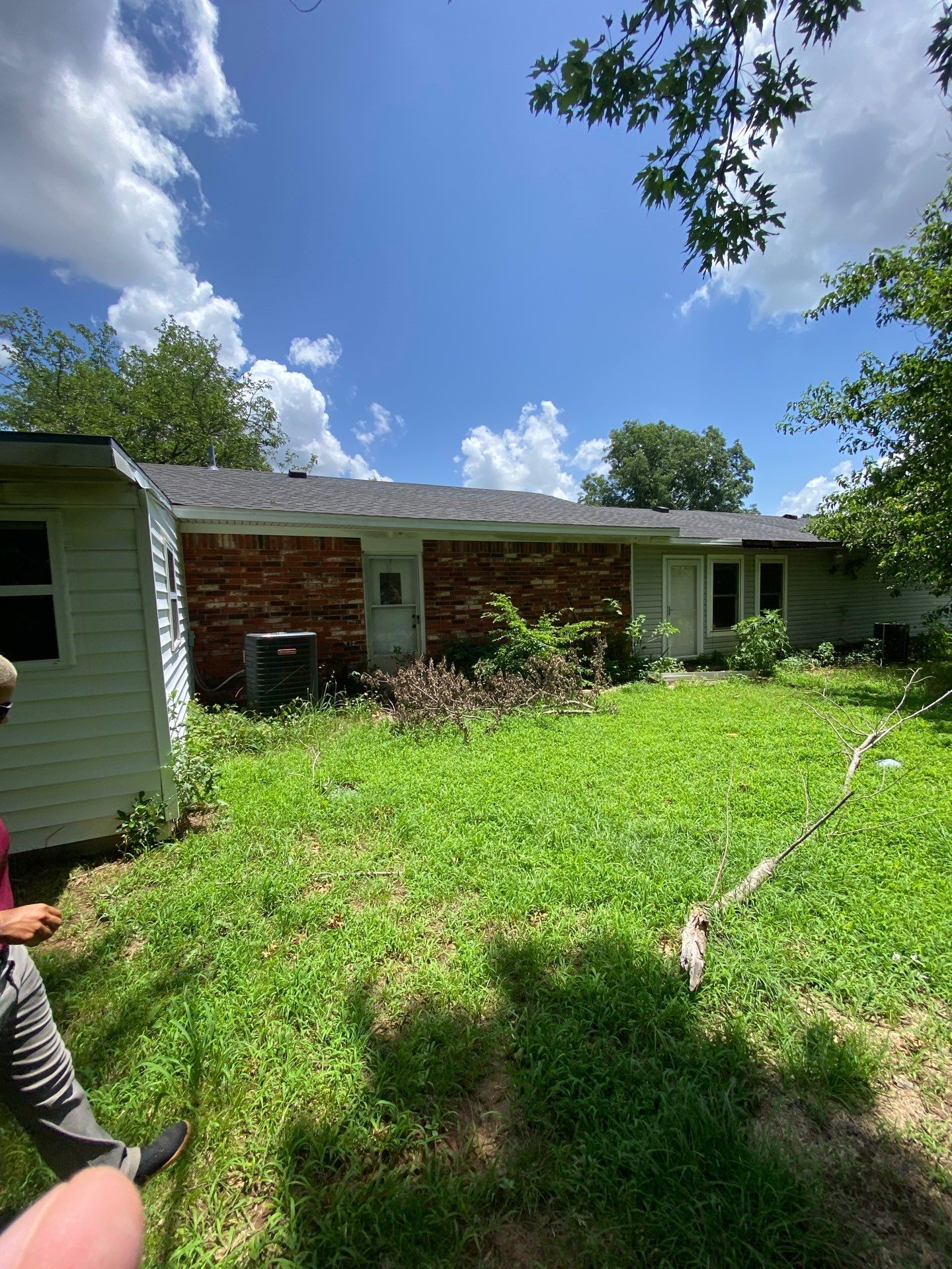 Storm Damage Restoration and Complete Roof Replacement in Pauls Valley by BANA Roofing and Solar Supply
