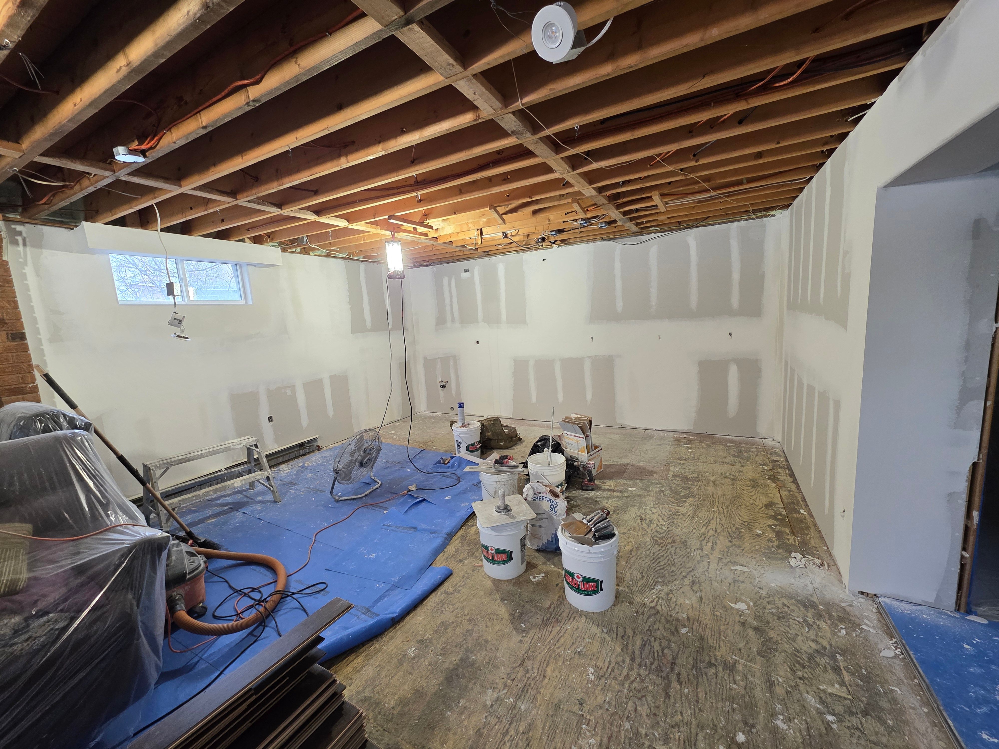 Basement Reno by Impact Construction Sudbury