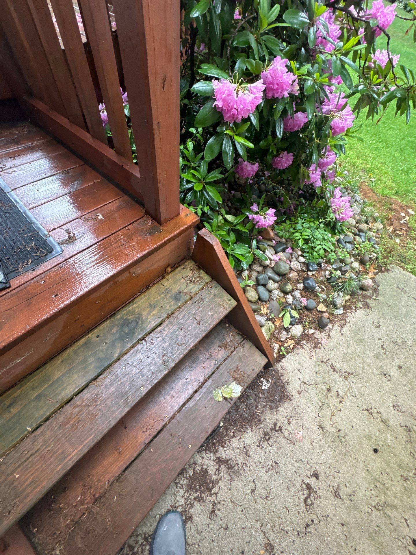 Interior Renovation and Multi-Level Deck Staining in Norton Shores by Gordon Painting