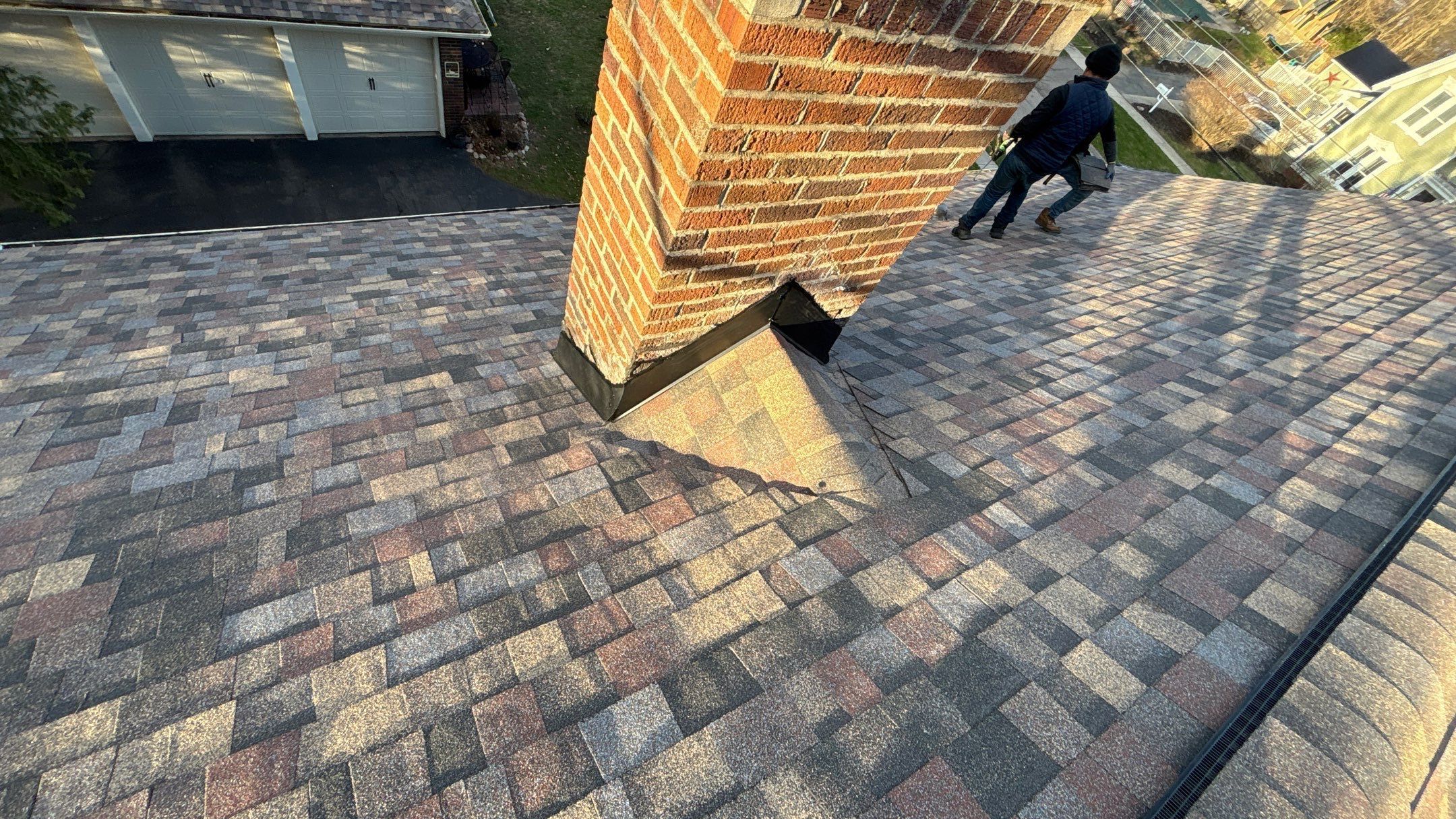 Roof Replacement using Owens Corning Summer Harvest by 180 Contractors