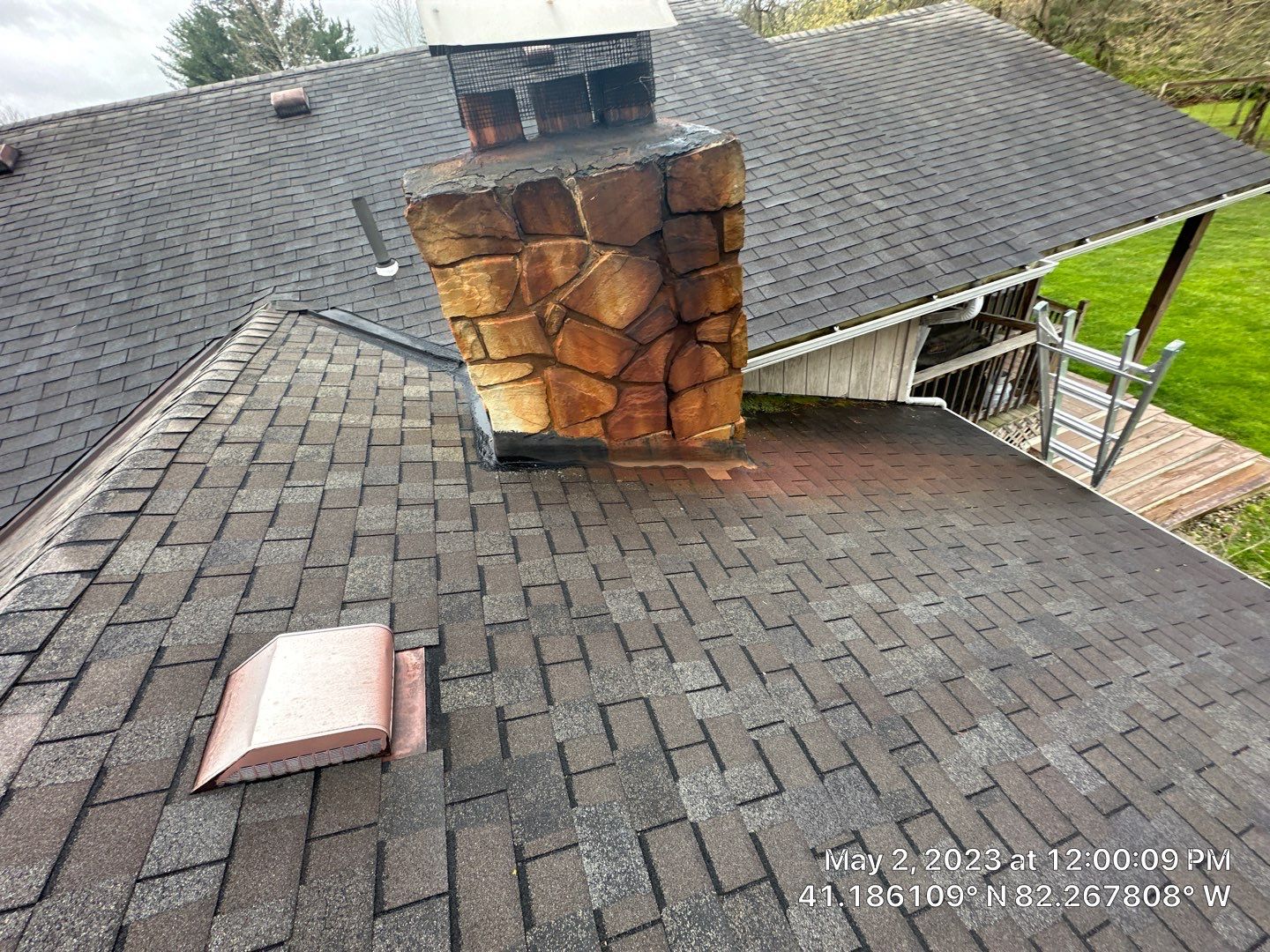 Residential Roof Replacement using Owens Corning Duration, Black Sable by Absolute Roofing and Construction