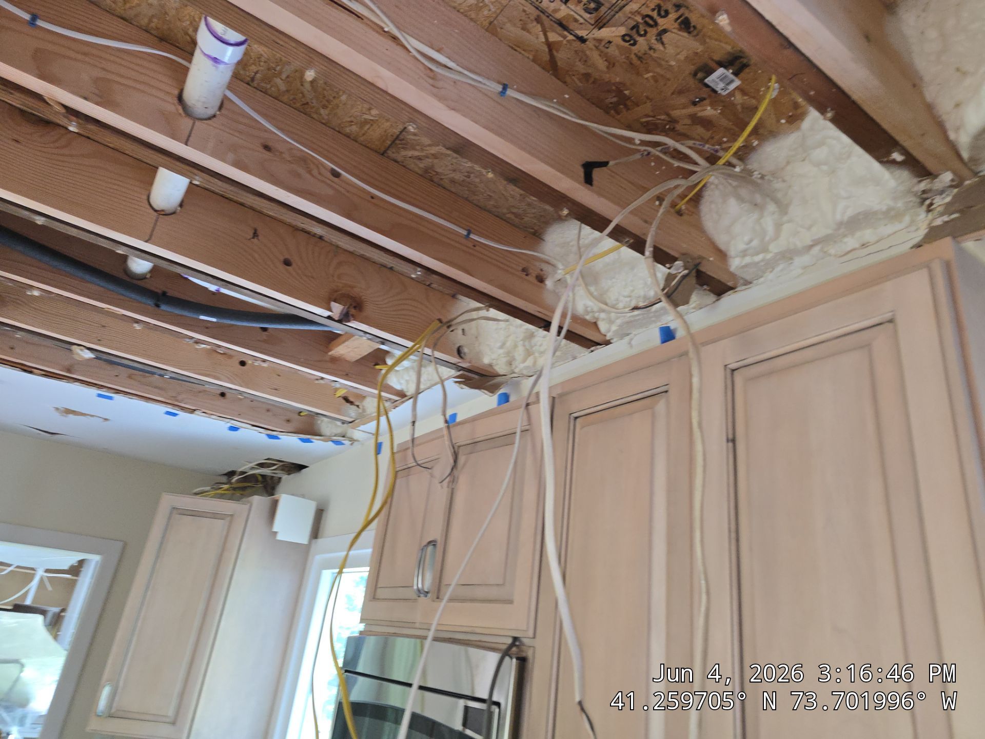 Attic, Walls and Rim Joist Insulated with Spray Foam by NYS Foam & Energy