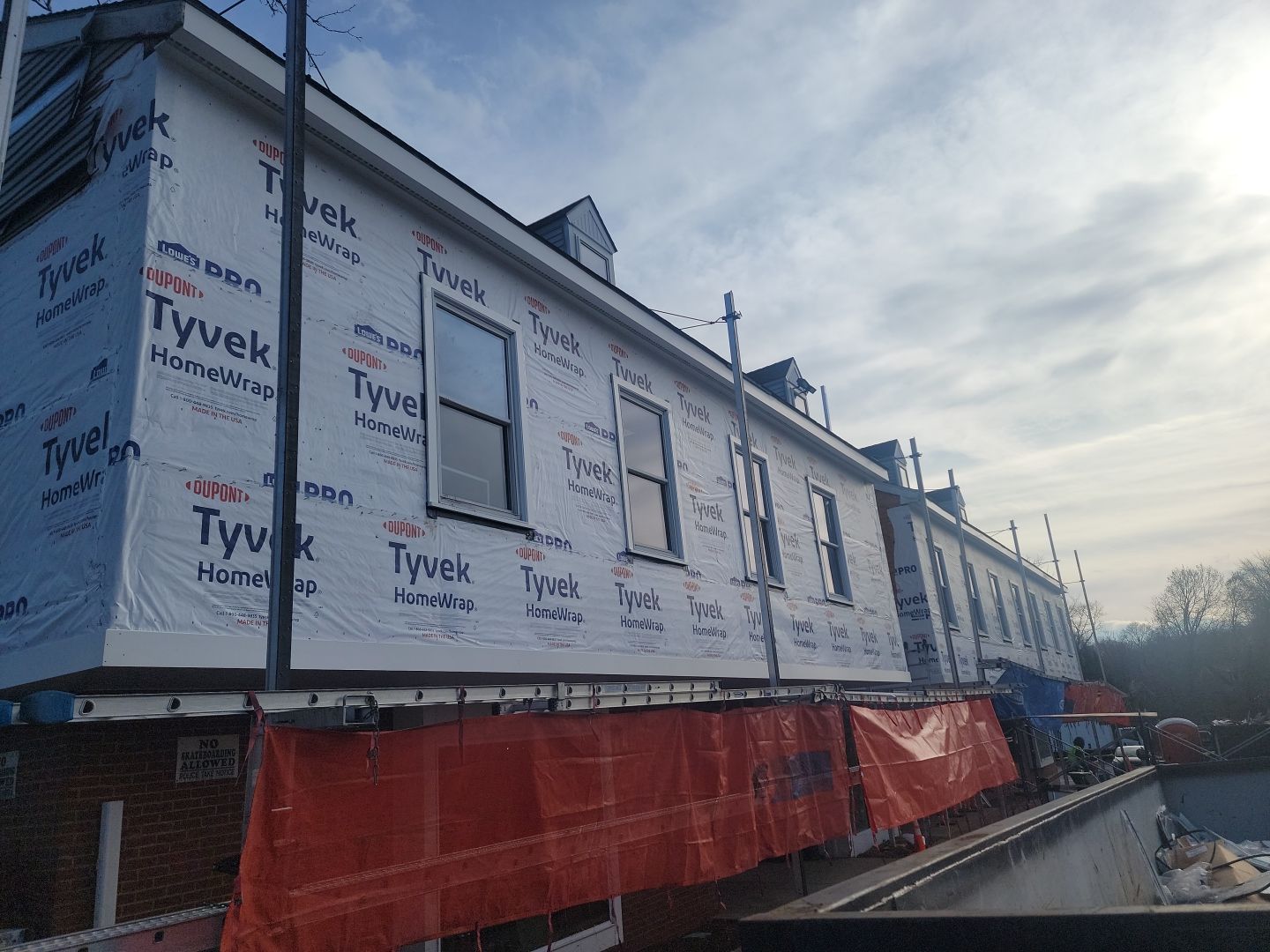 James Hardie Siding on Comercial building by UBrothers Construction