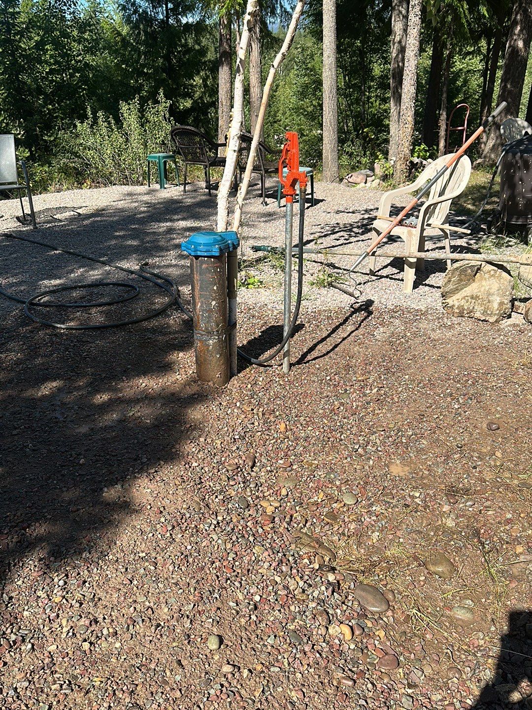 Replace non-functioning yard hydrant by Alto Well and Pump, LLC