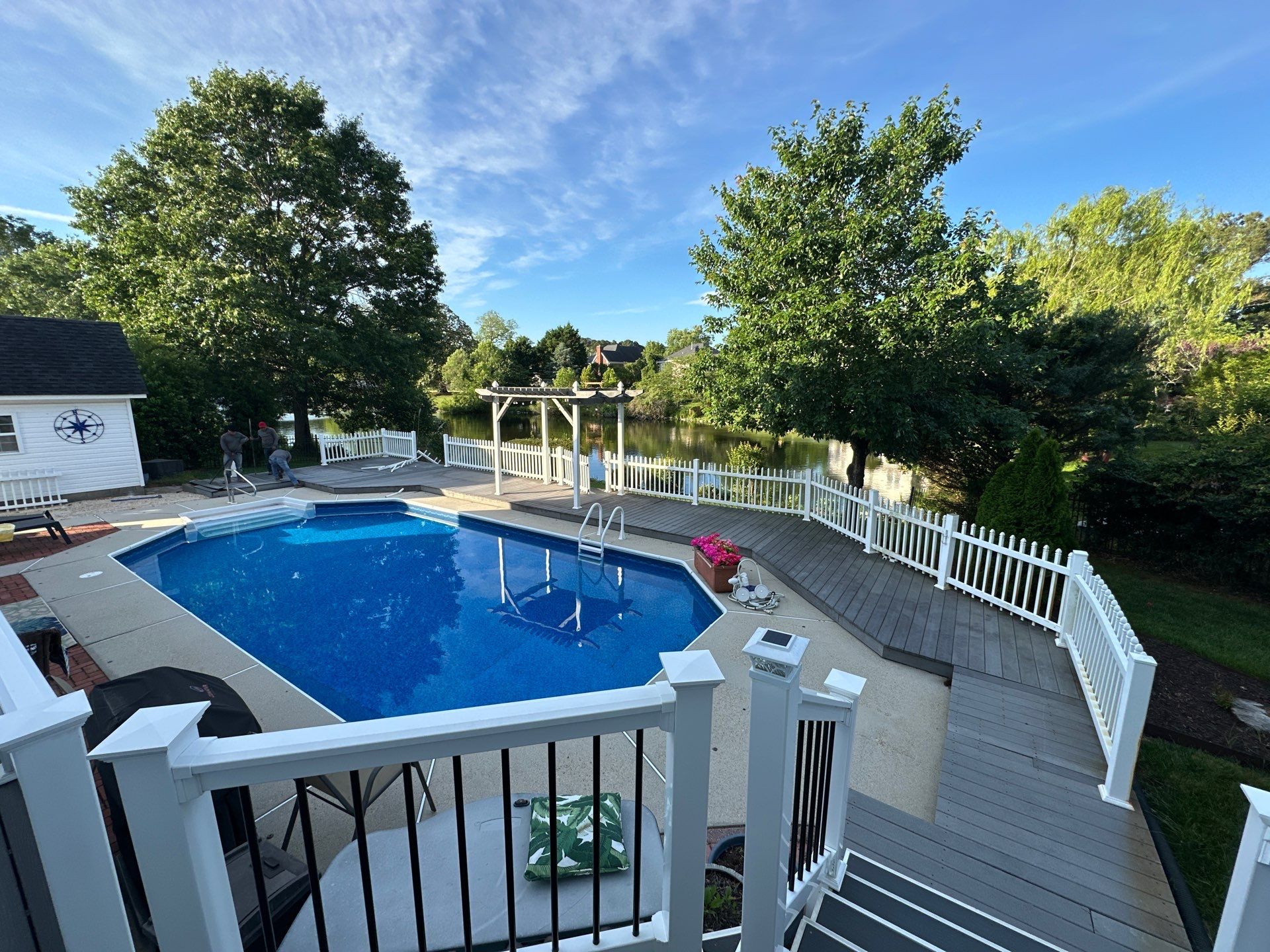 Project in Virginia Beach by Sam The Concrete Man Virginia Beach