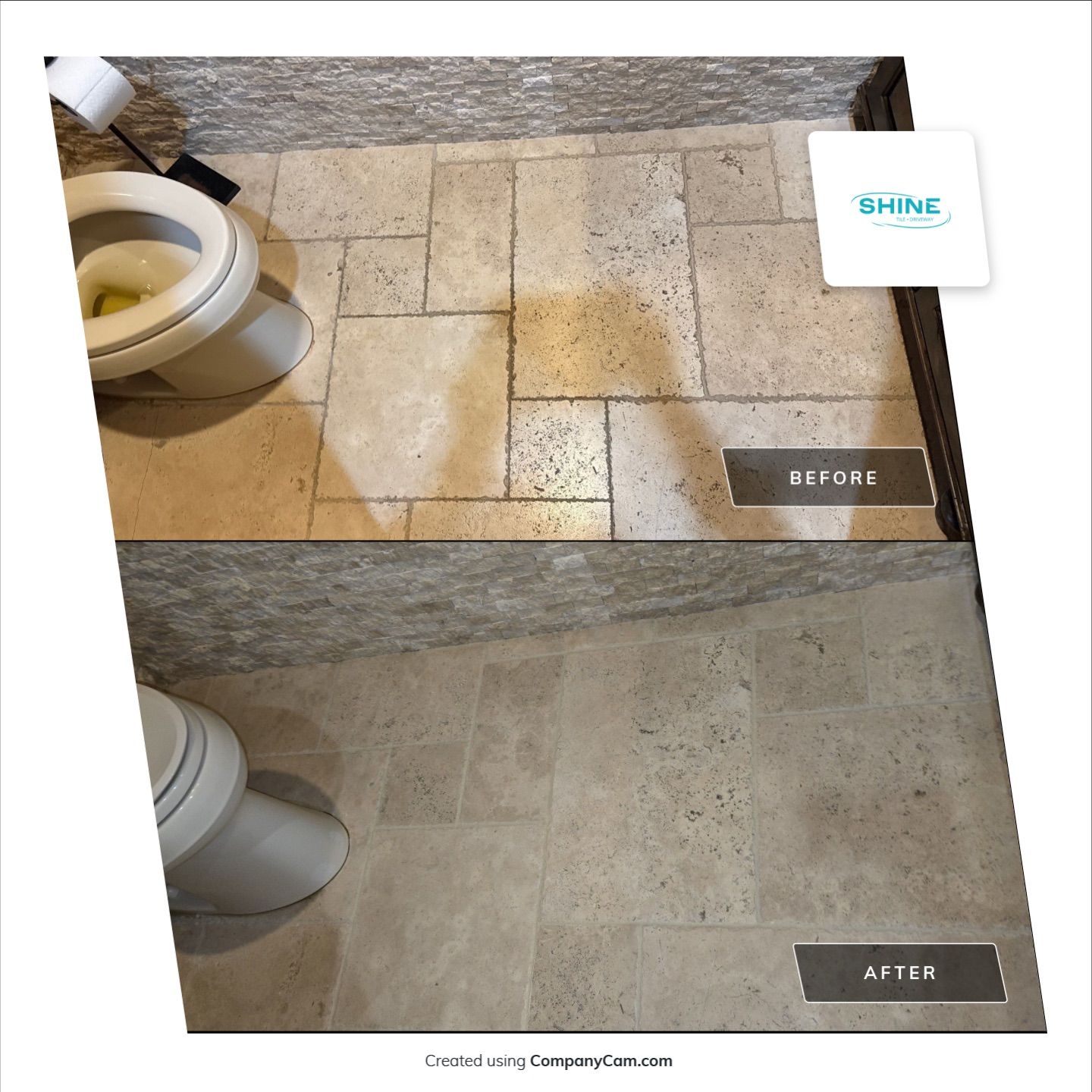 Project in Boerne by SHINE Tile and Grout Cleaning