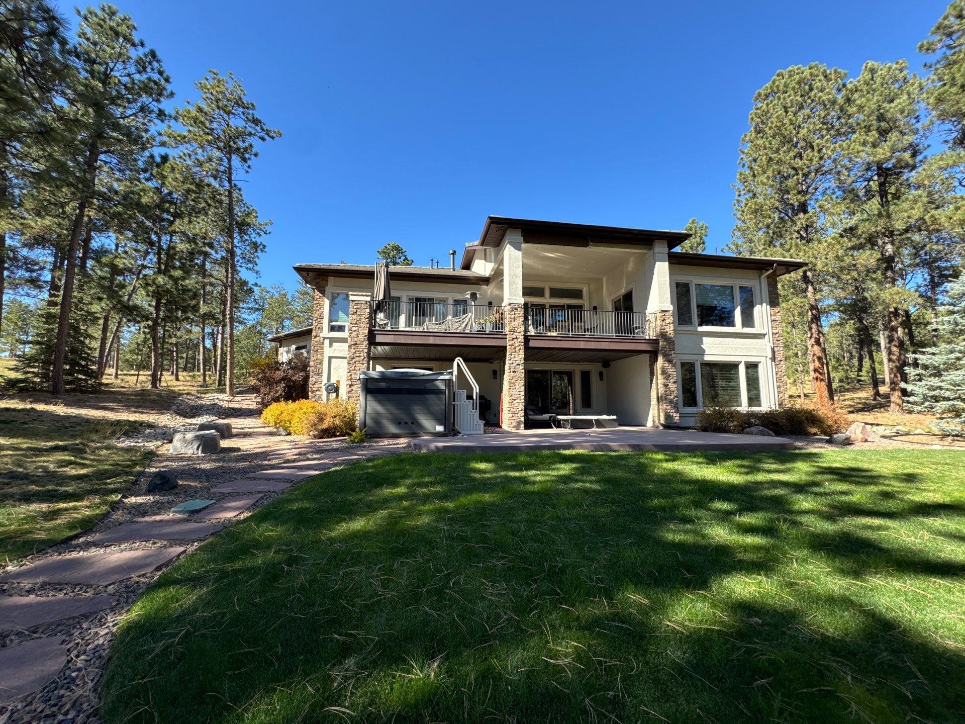 Elastomeric Stucco Coating Project in High Forest Ranch by Carroll Painting LLC