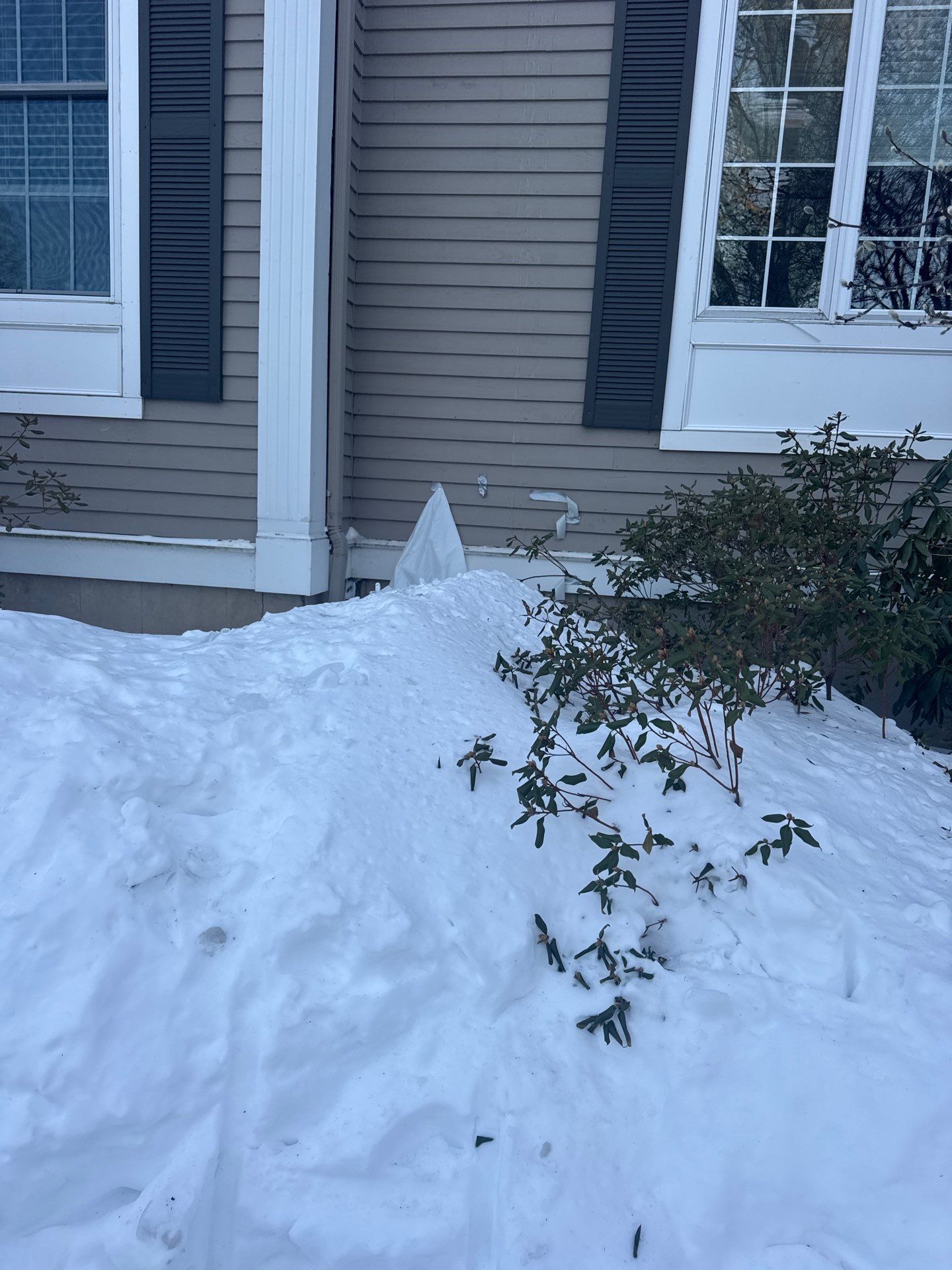 Ice Dam Removal Project in North Andover by Mighty Dog Roofing of Greater Middlesex County