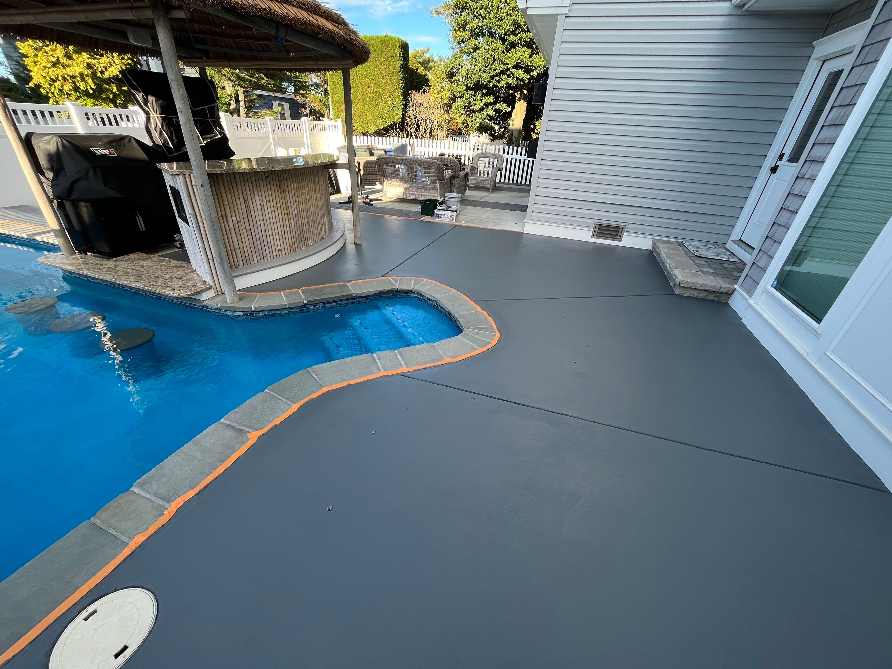 Pool Deck Restauration by Fresh Coat Works LLC