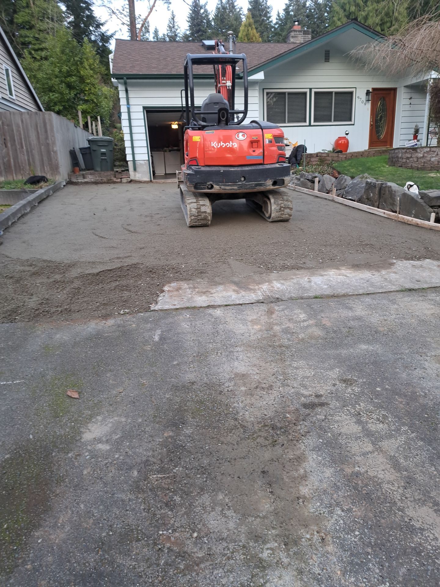Stamped Concrete Patio and Driveway | Edmonds  by Jireh Asphalt & Concrete Inc 