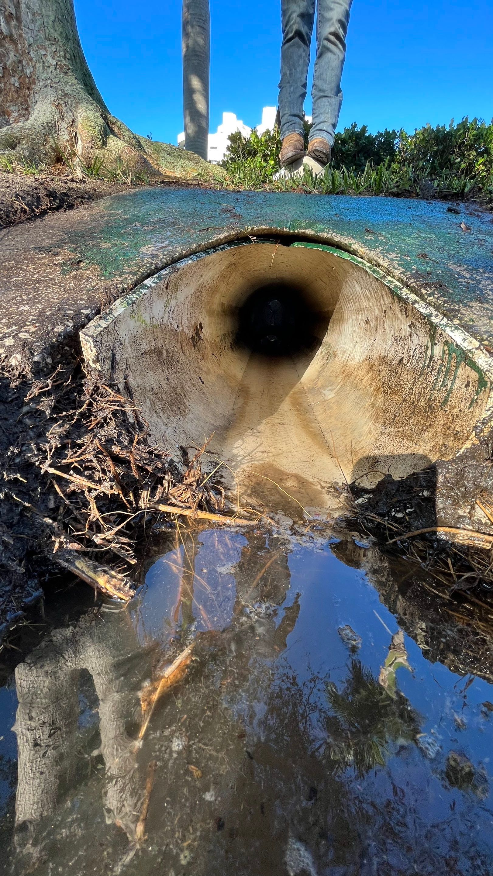 Condo Storm Water System Cleaning and Maintenance by APS Power & Water